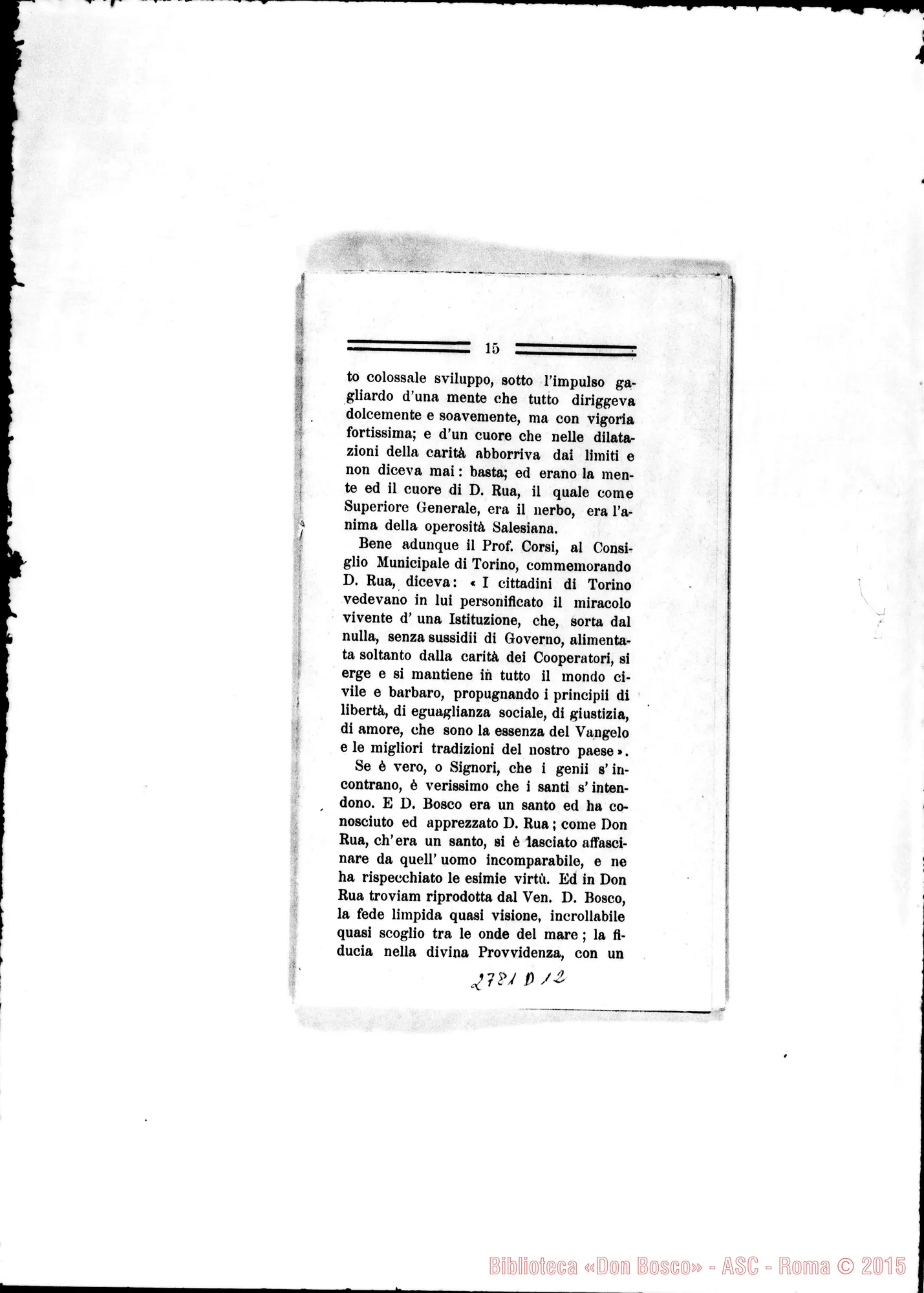 Fotogramma D 12 — Catania: Mons. M. Mineo Janni, nel duomo di Catania, -05-1910