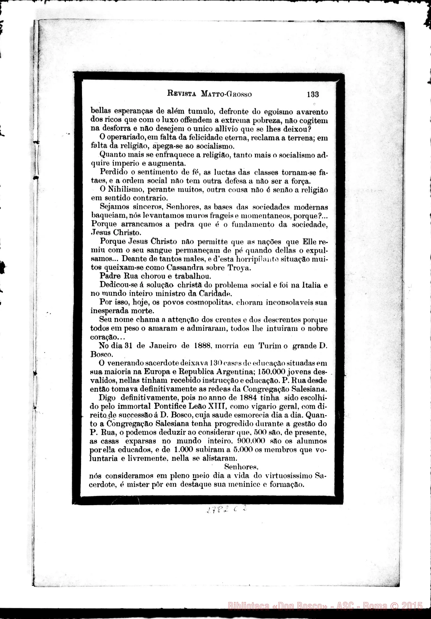 Fotogramma C 2 — Cuiabà (Brasile): Padre Luiz Montuschi, il 14-04-1910