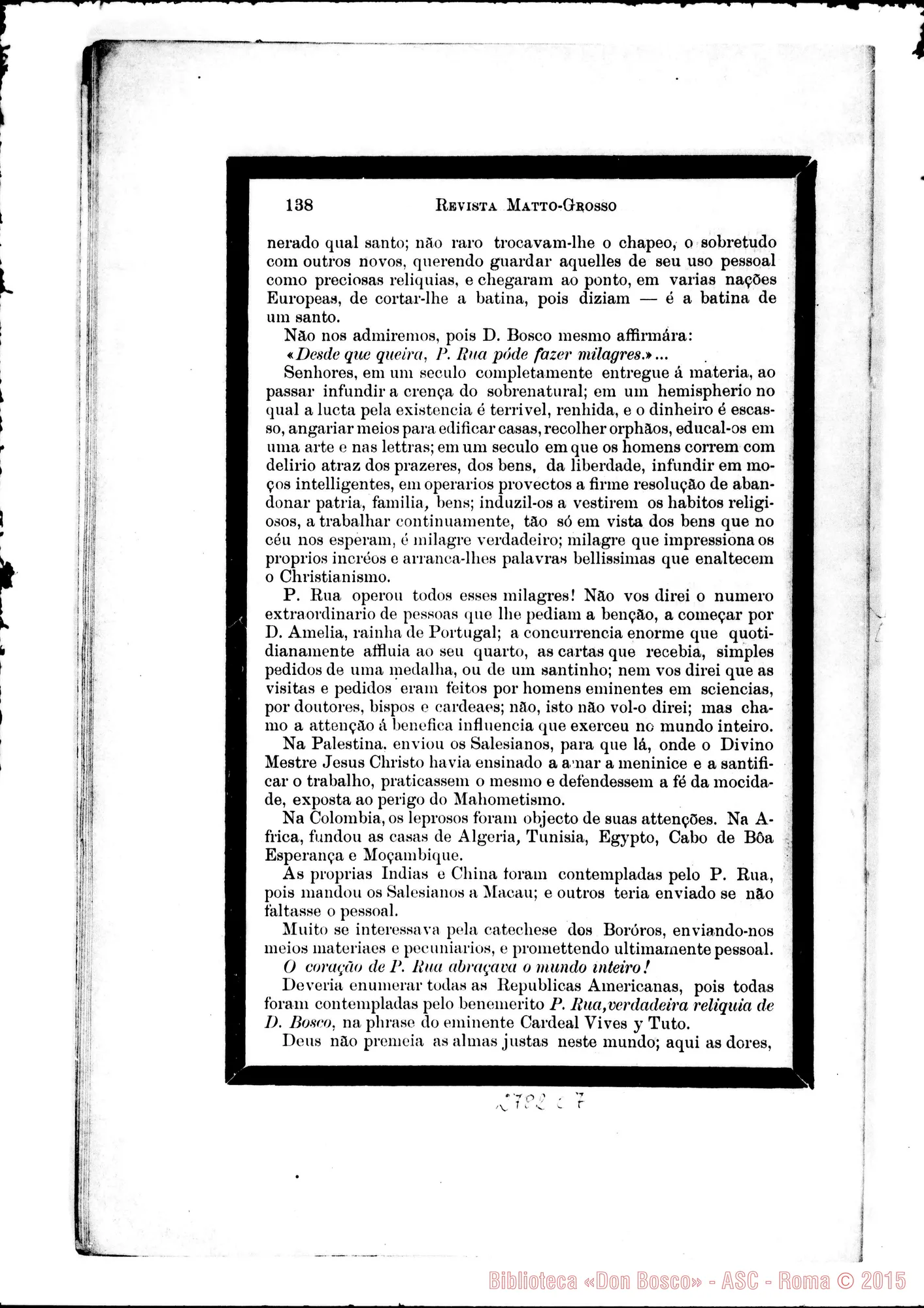 Fotogramma C 7 — Cuiabà (Brasile): Padre Luiz Montuschi, il 14-04-1910
