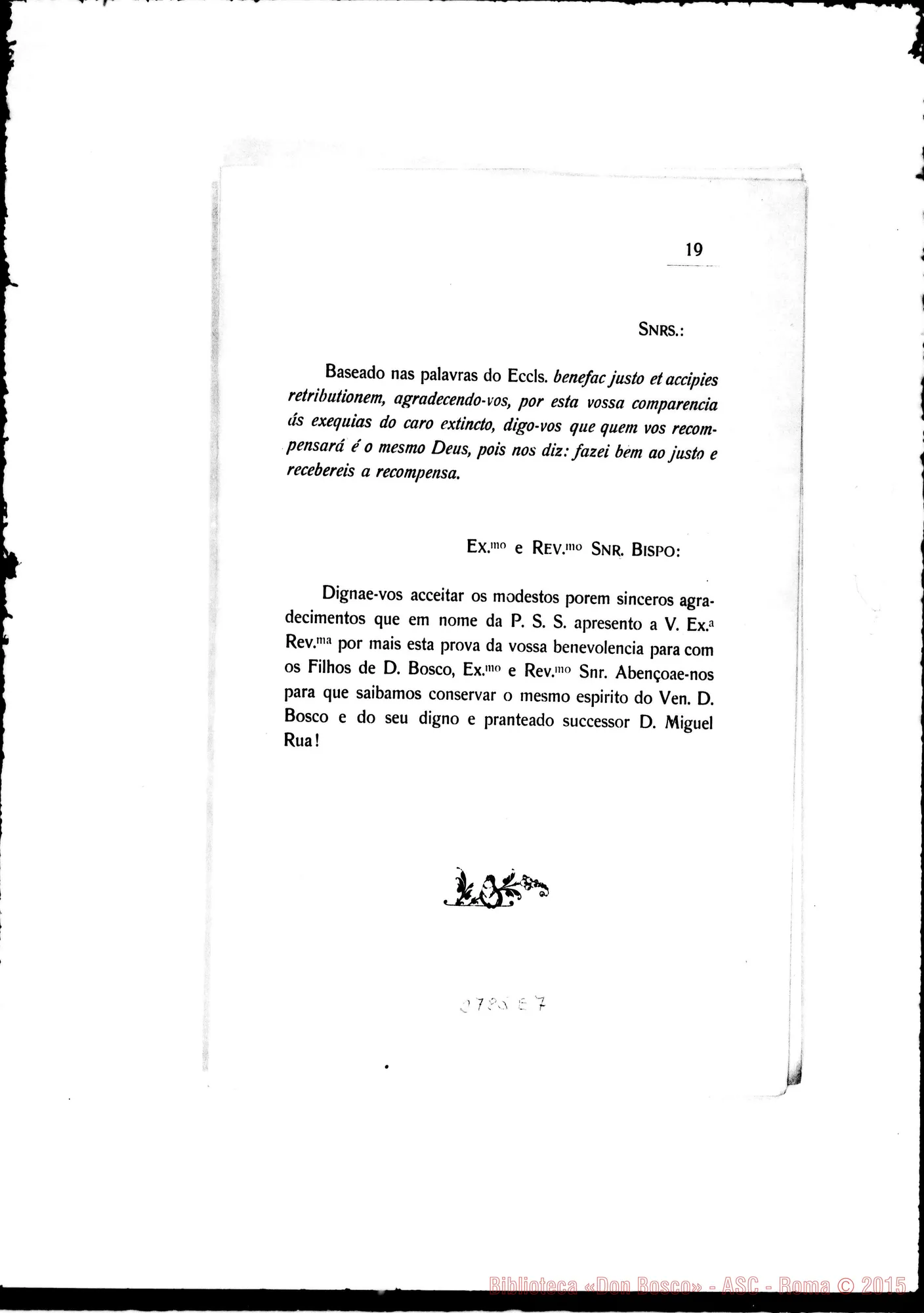Fotogramma E 7 — Milano: Prof. Francesco Cerniti, SDB. 1910