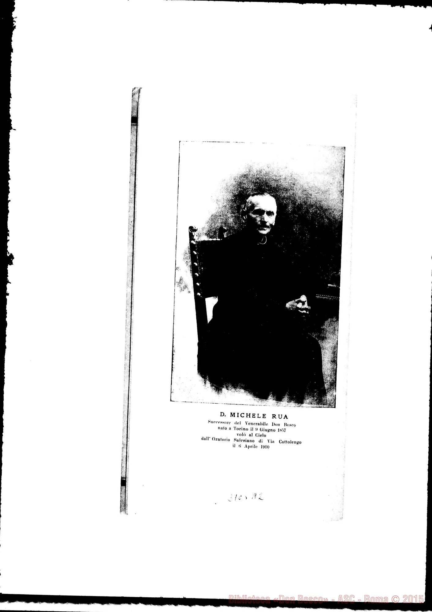 Fotogramma A 2 — Mogliano Veneto: Mons. Andrea Giacinto Longhin, vesc. di Treviso, il 12-05-1910
