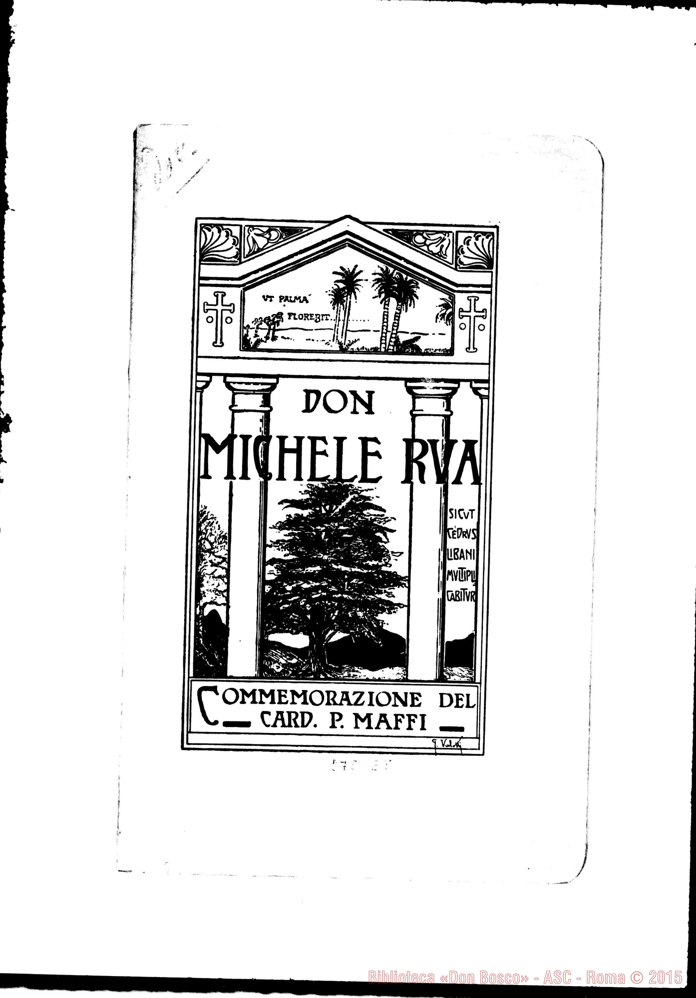 Fotogramma E 8 — Roma-S.Cuore: Card. Pietro Maffi, arciv. di pisa, il 9-06-1910