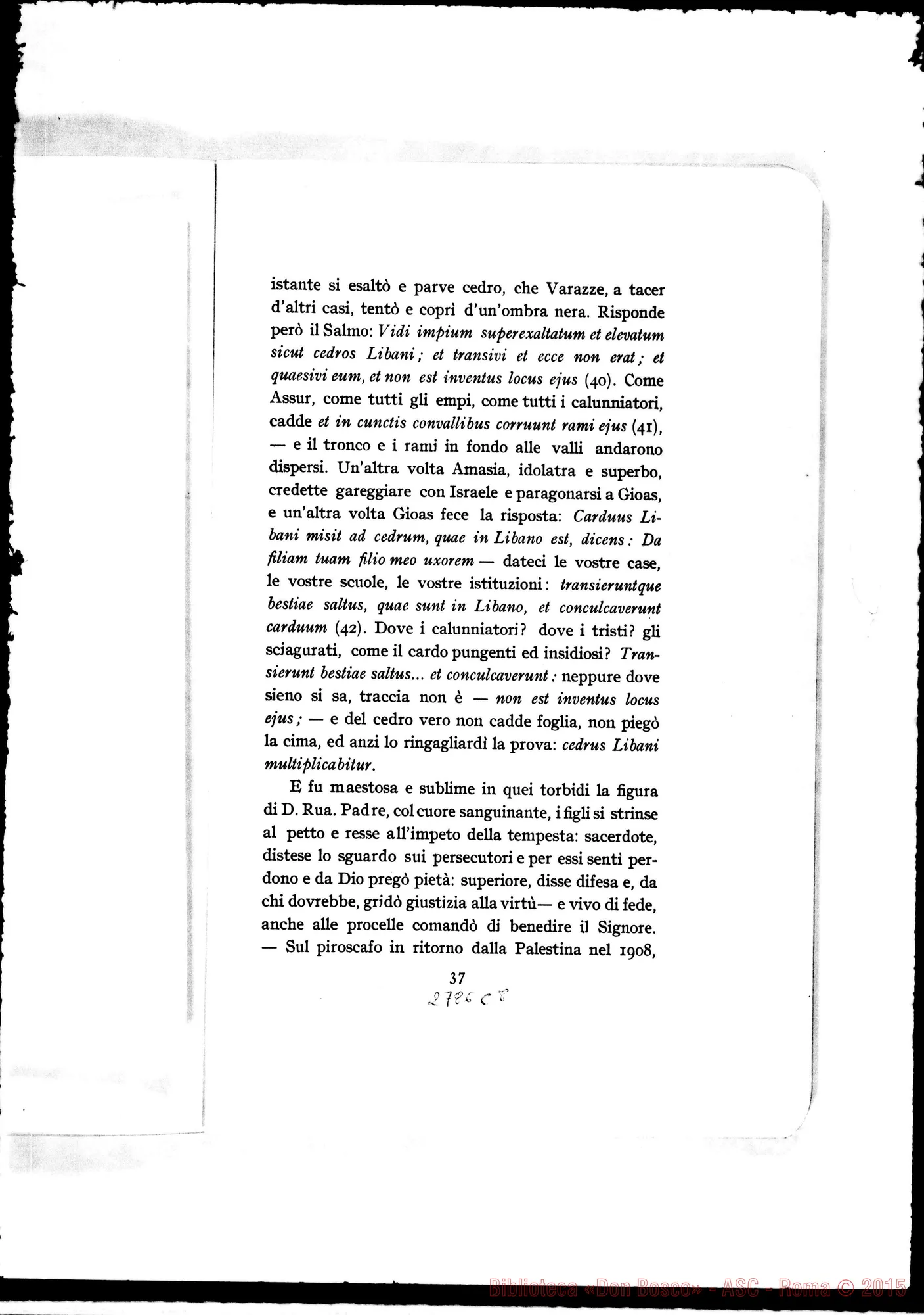 Fotogramma C 8 — Roma-S.Cuore: Card. Pietro Maffi, arciv. di pisa, il 9-06-1910