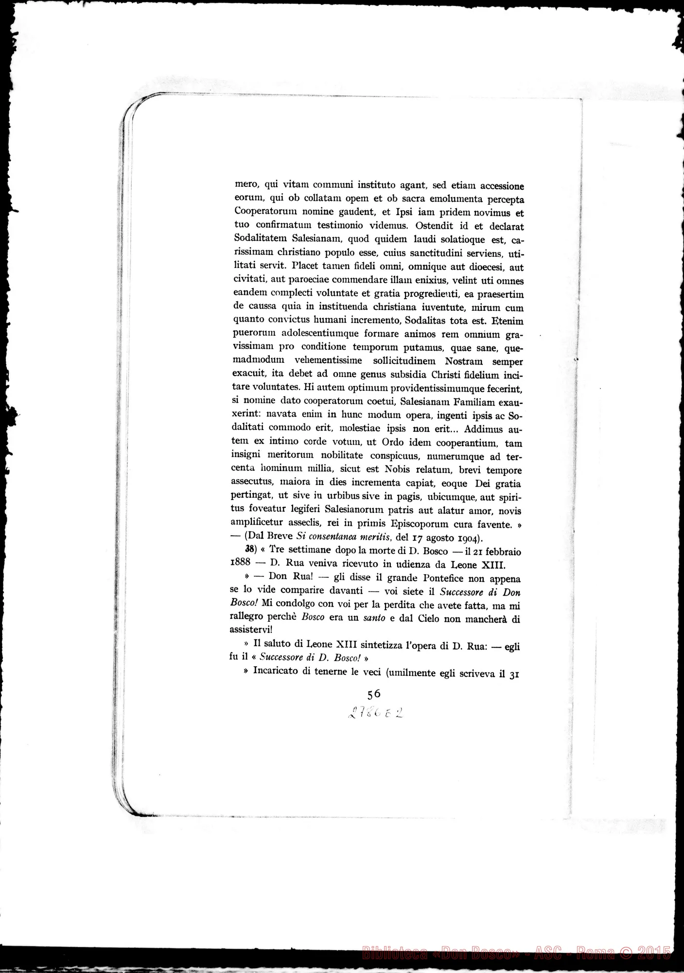 Fotogramma E 2 — Roma-S.Cuore: Card. Pietro Maffi, arciv. di pisa, il 9-06-1910