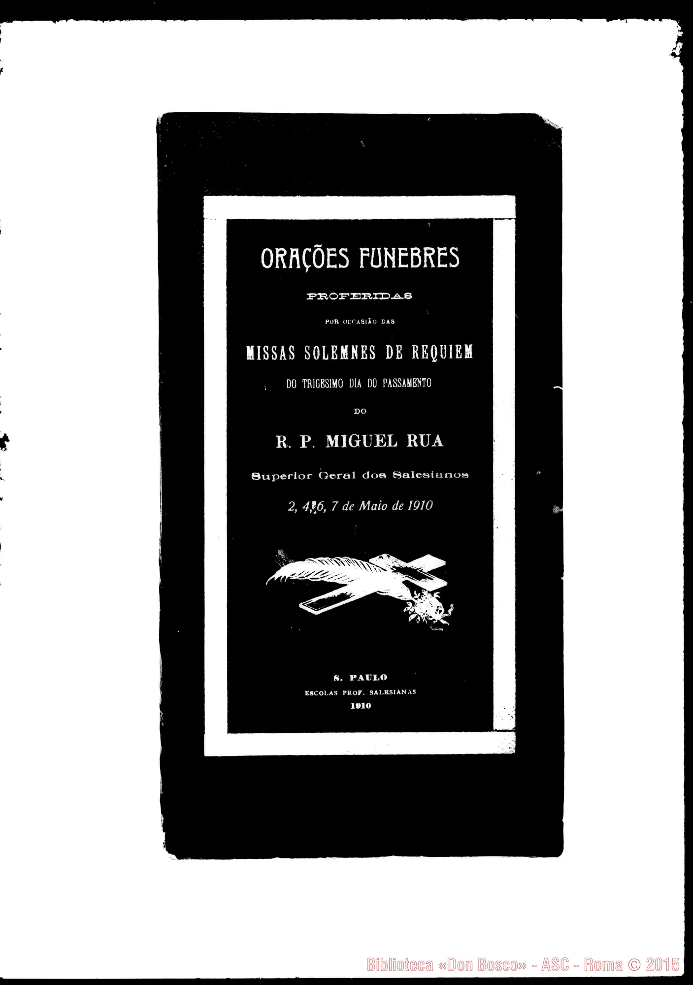 Fotogramma B 2 — Sao Paulo: Campiñas: Conego Ribas d’Avila, il 2-05-1910