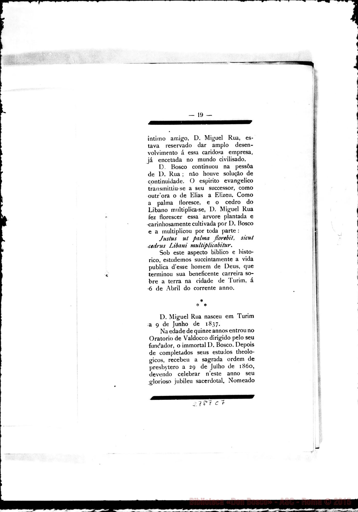 Fotogramma C 7 — Sao Paulo: Conego Ezechias Calváo, il 4-05-1910