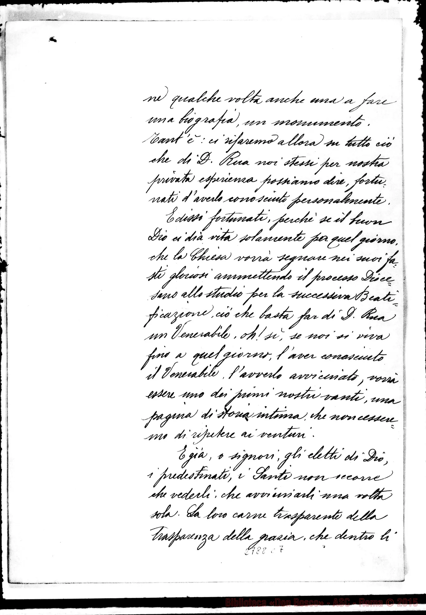 Fotogramma C 7 — Schio (Vicenza). Due copie manoscritte