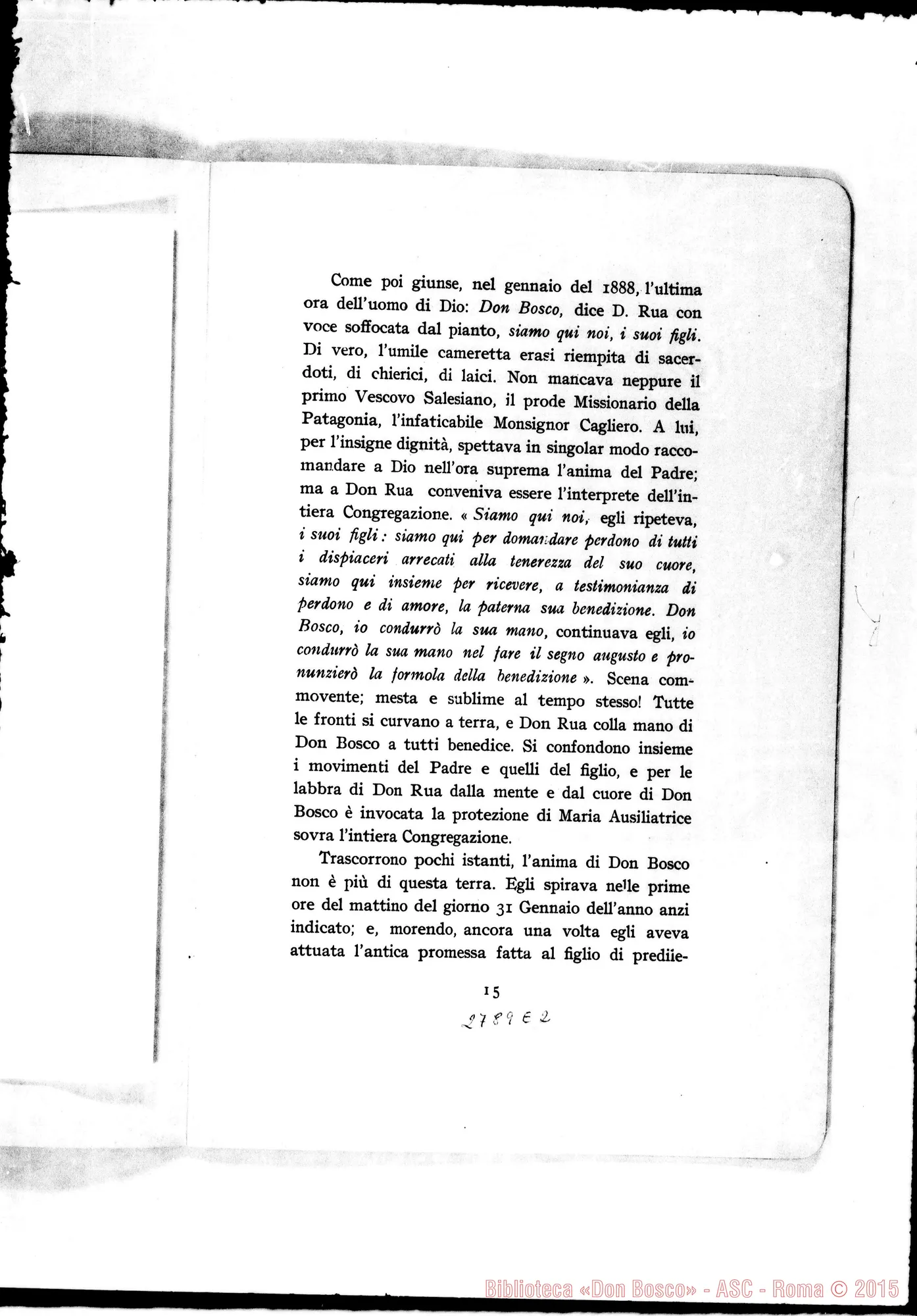 Fotogramma E 2 — Torino-Santuario Maria Aus.: Card. Agostino Richelmy, il 10-05-1910