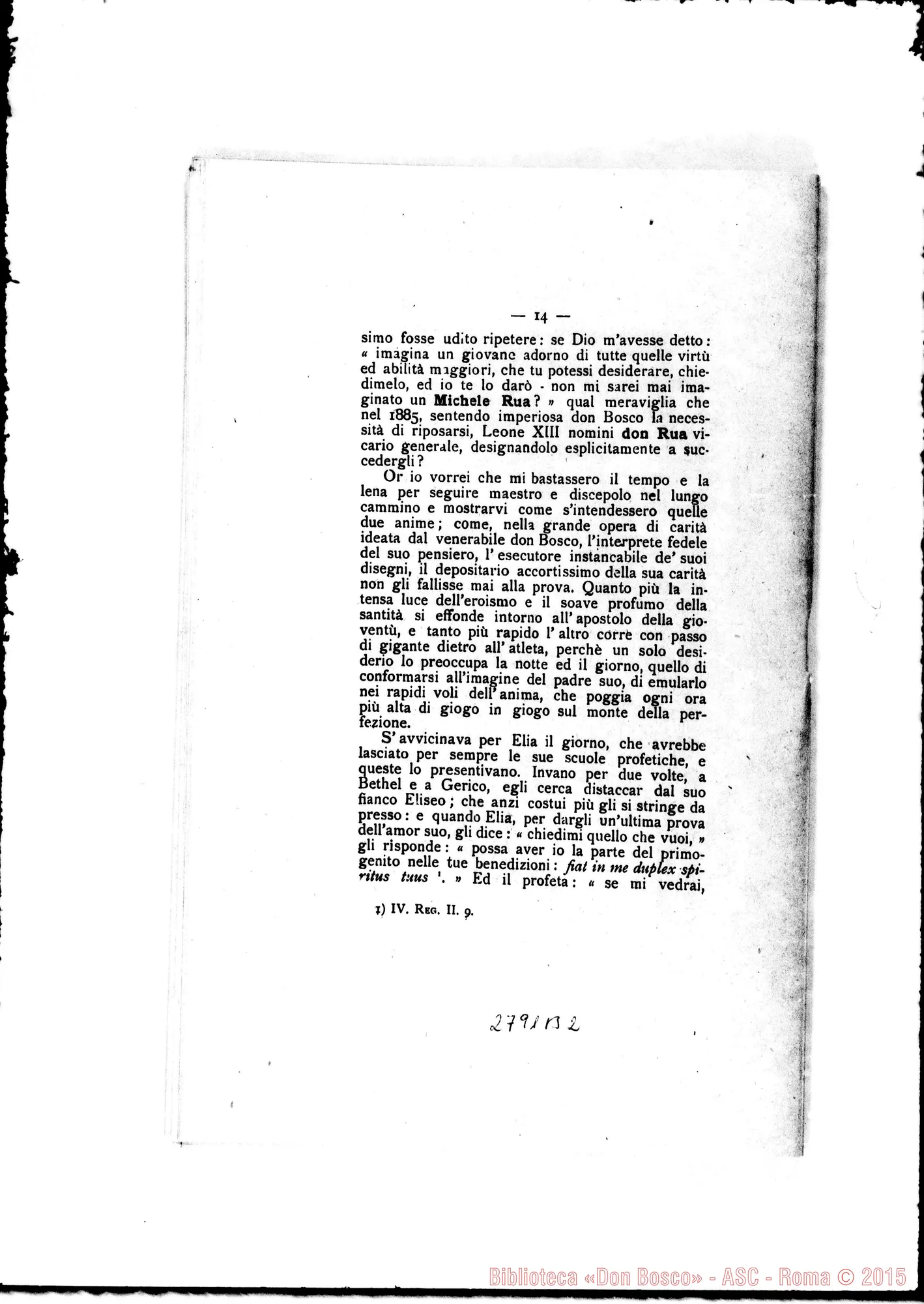 Fotogramma B 2 — Verona: sac. prof. Michelangelo Grancelli, il 12-05-1910
