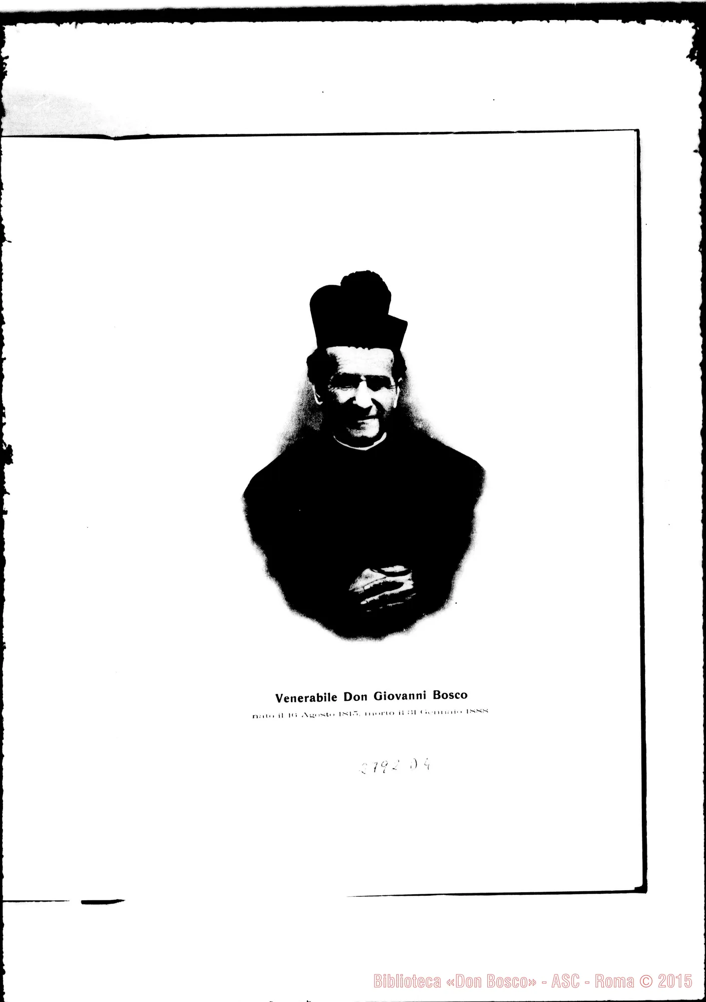 Fotogramma D 4 — Livorno: «D. Michele Rua: In memoriam»