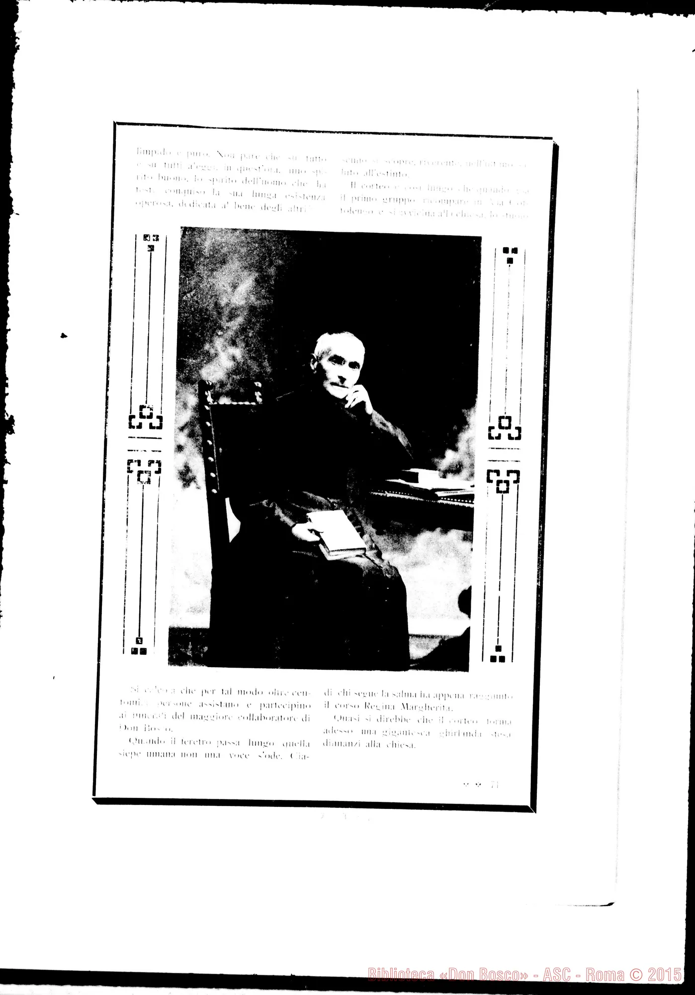 Fotogramma A 6 — Milano: «Il Don Bosco»: In memoria di Don Michele Rua. -05-1910