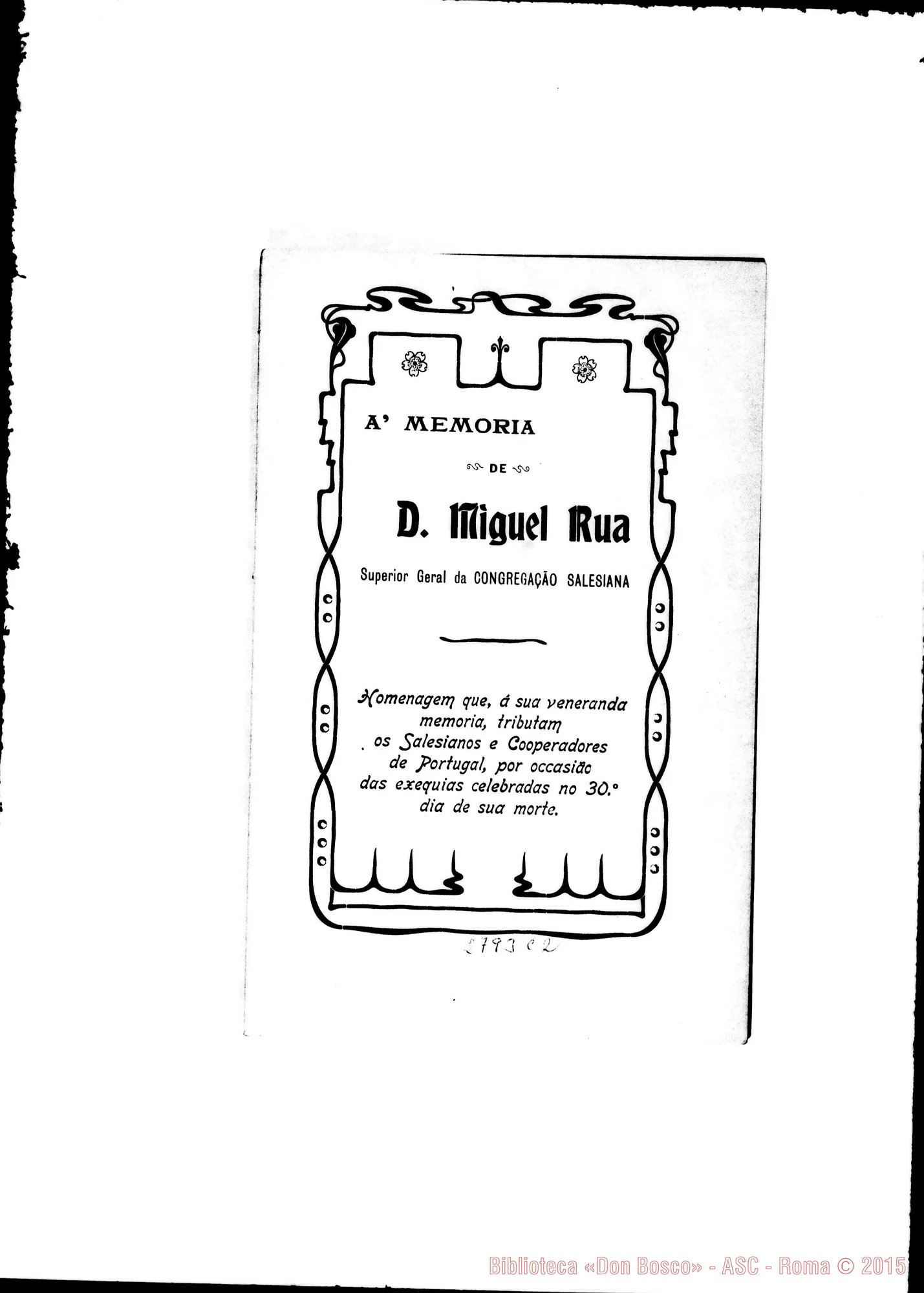 Fotogramma C 2 — Portogallo: Cooperatori: À memoria de Don Miguel Rua