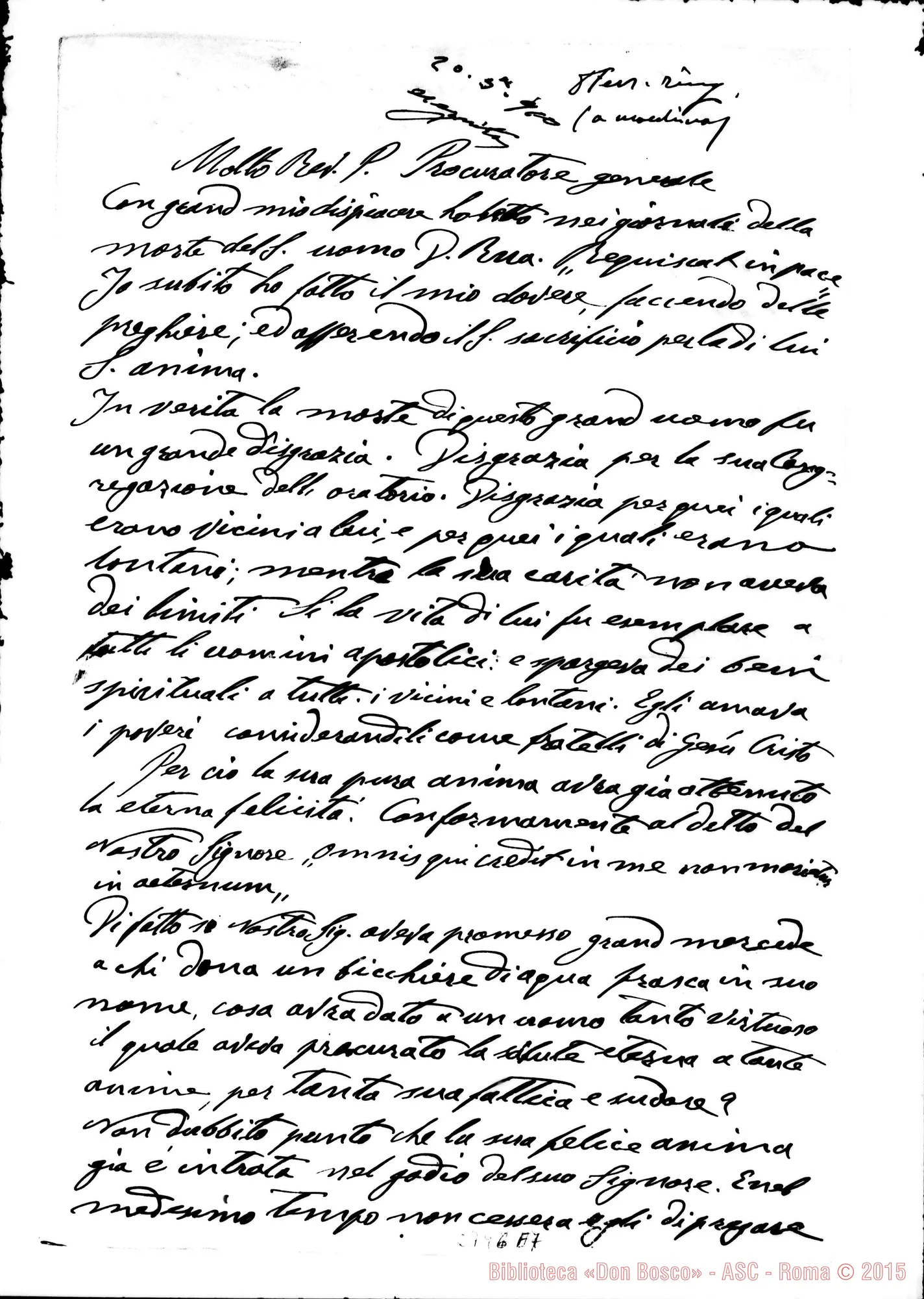 Fotogramma E 7 — Aggiar Basilio, arciv. di Sidone (Siria)