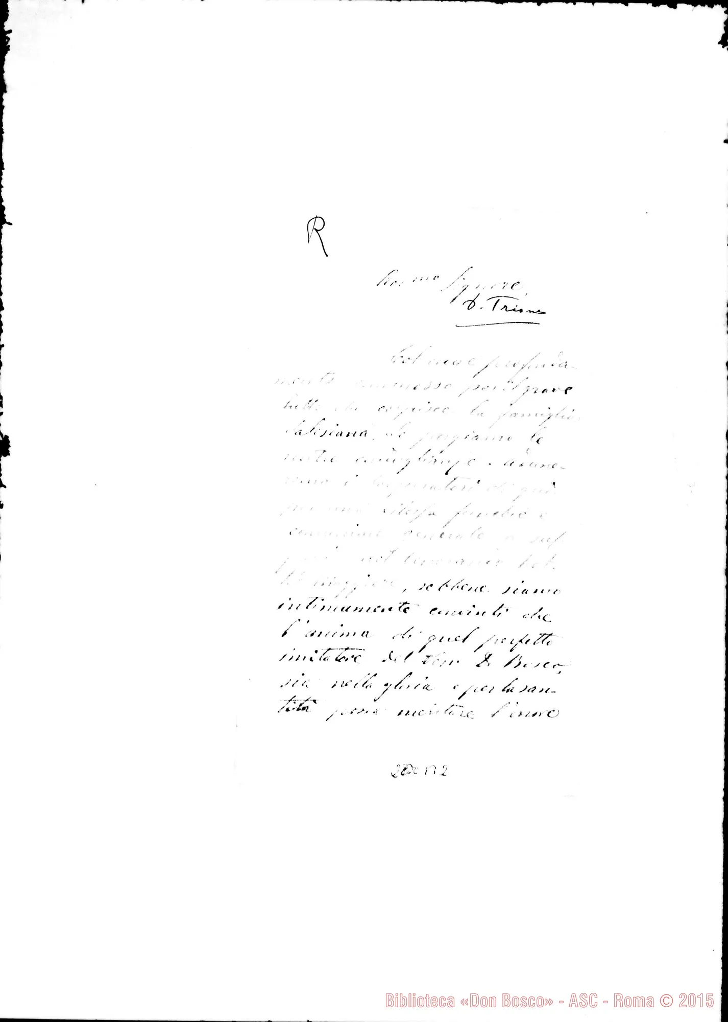Fotogramma B 2 — Dominici Isidoro, can..