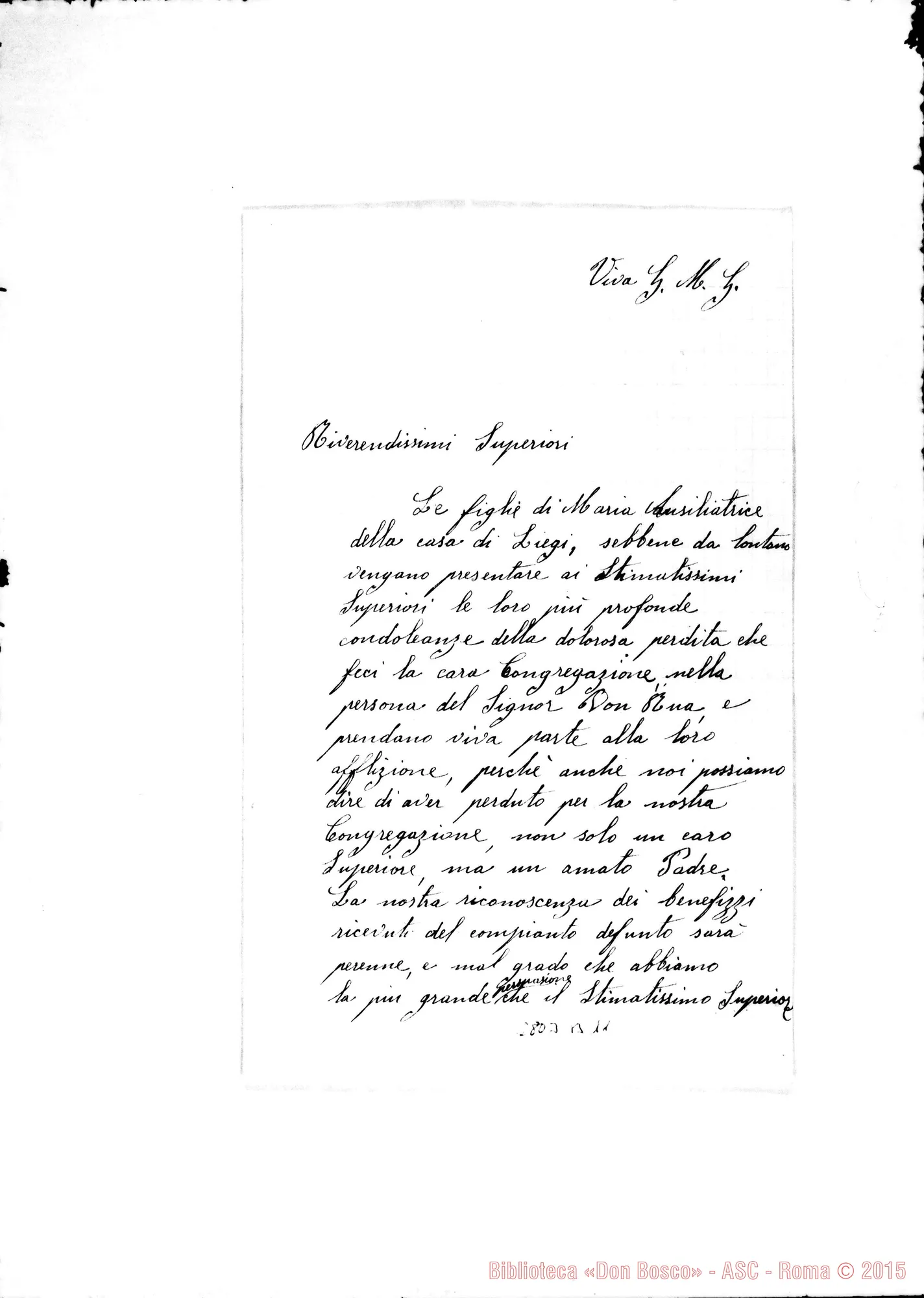 Fotogramma B 11 — Liegi (Belgio). Telegramma