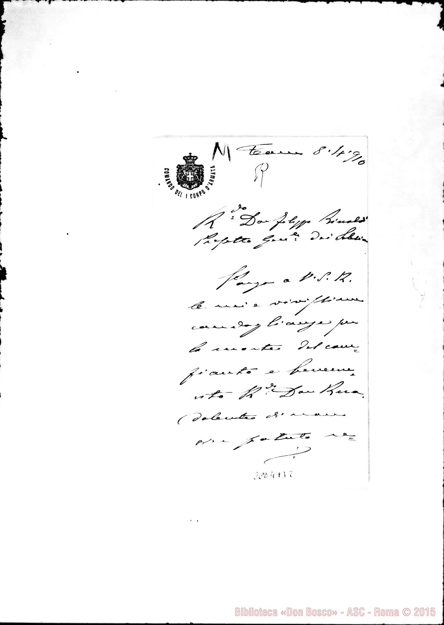 Fotogramma B 2 — Barbiere Lodovico, tenente generale, senatore del Regno