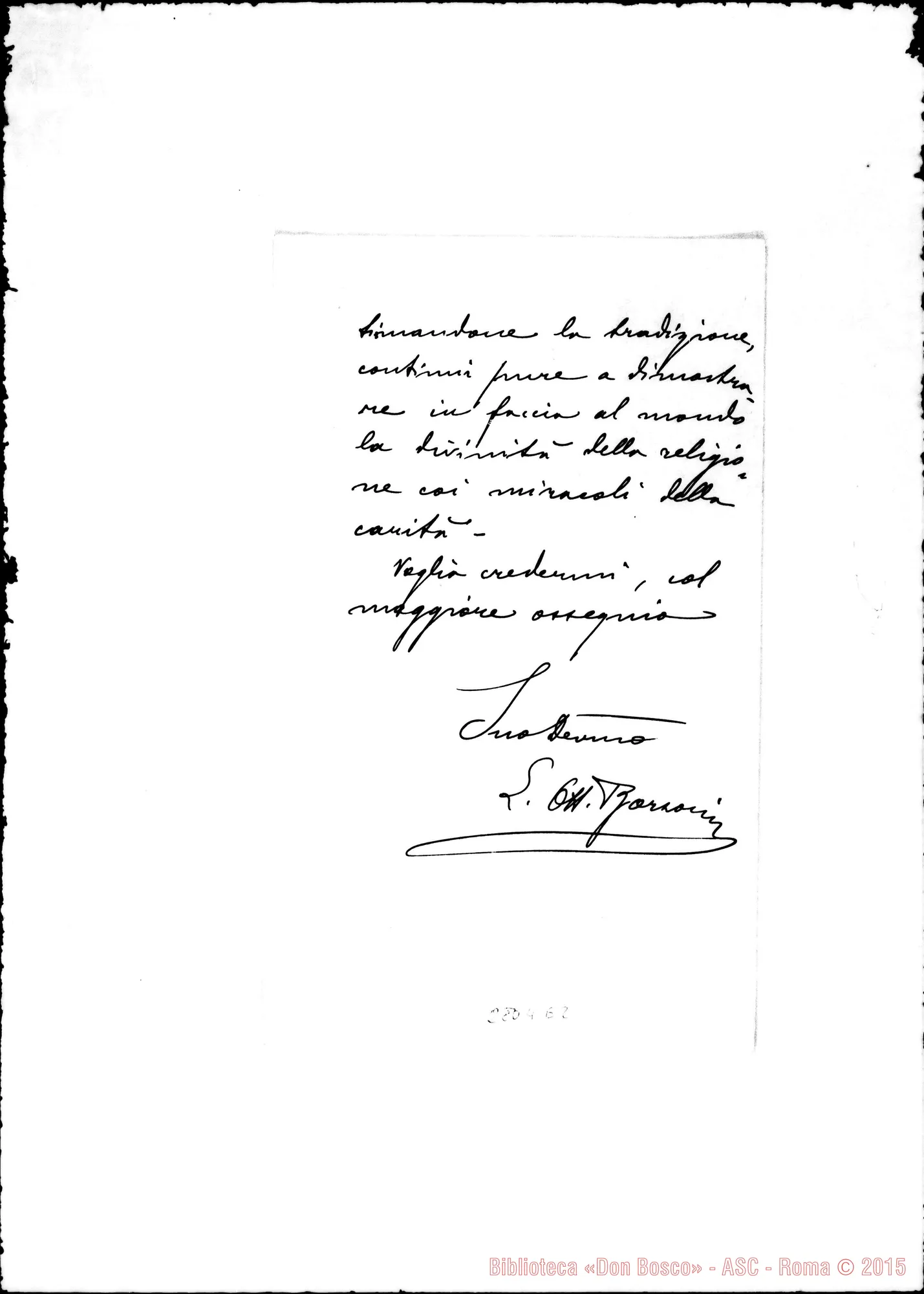 Fotogramma E 2 — Garzoni L.Ott., Ministero delle Poste E dei Telegrafi