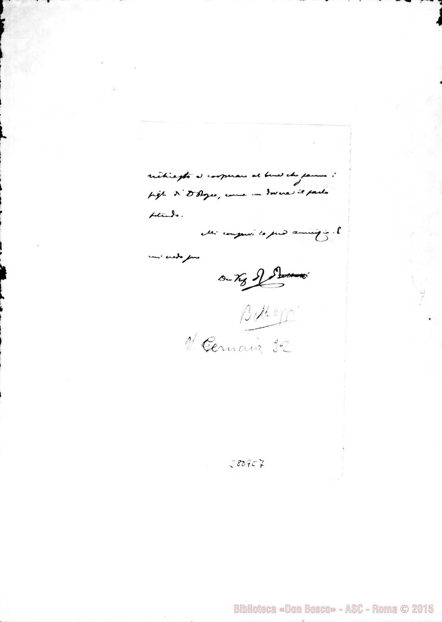Fotogramma C 7 — Betazzi. Torino. A D. Rinaldi