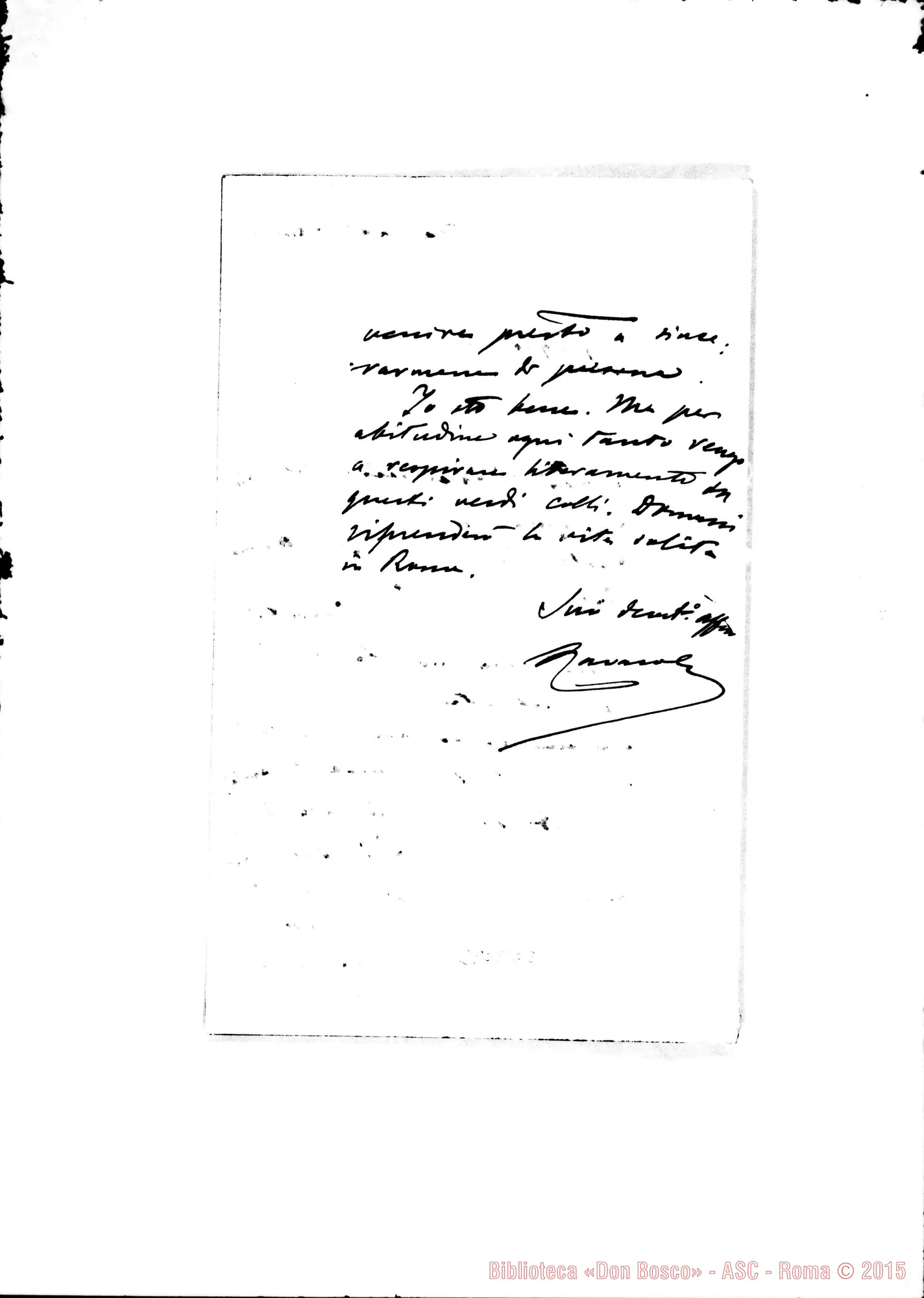 Fotogramma E 2 — Cavasola Giannetto, senatore del Regno, Avv.. Roma
