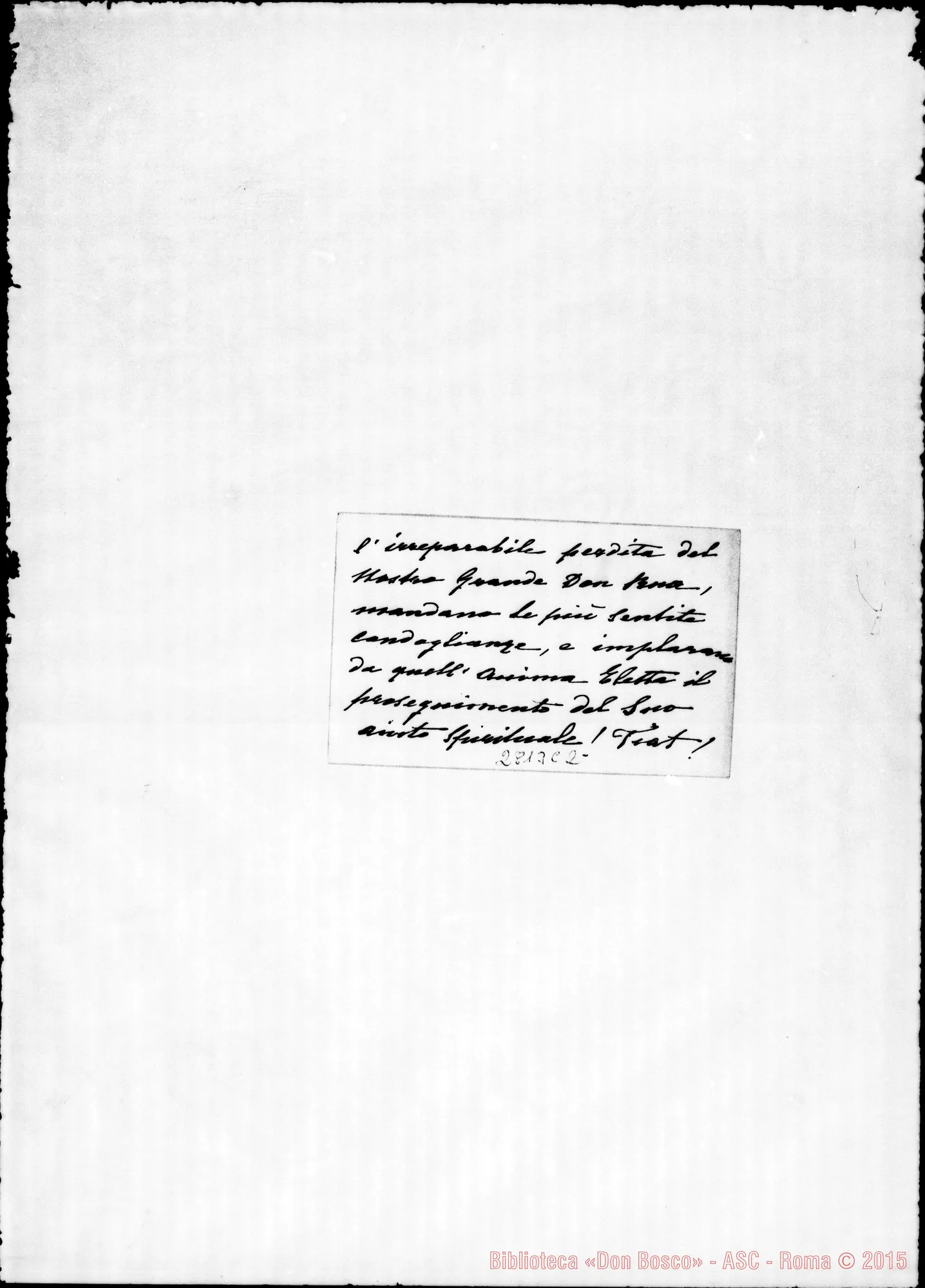 Fotogramma C 2 — Moretta Anna, ved. Mazza. Torino. Biglietto da visita