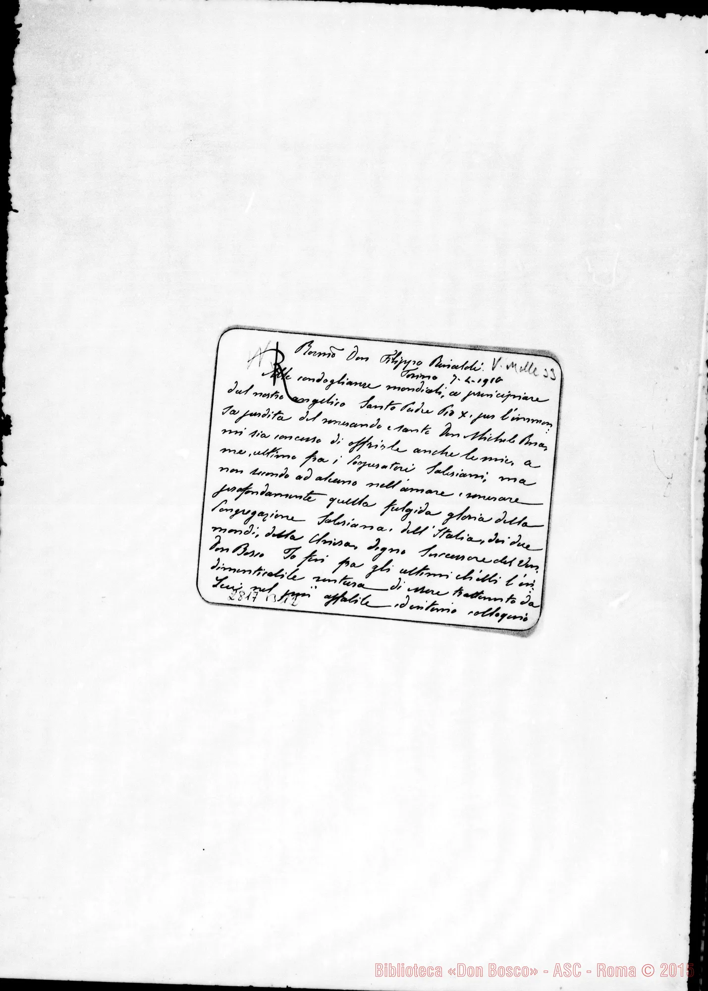Fotogramma B 12 — AD. Rinaldi da Torino