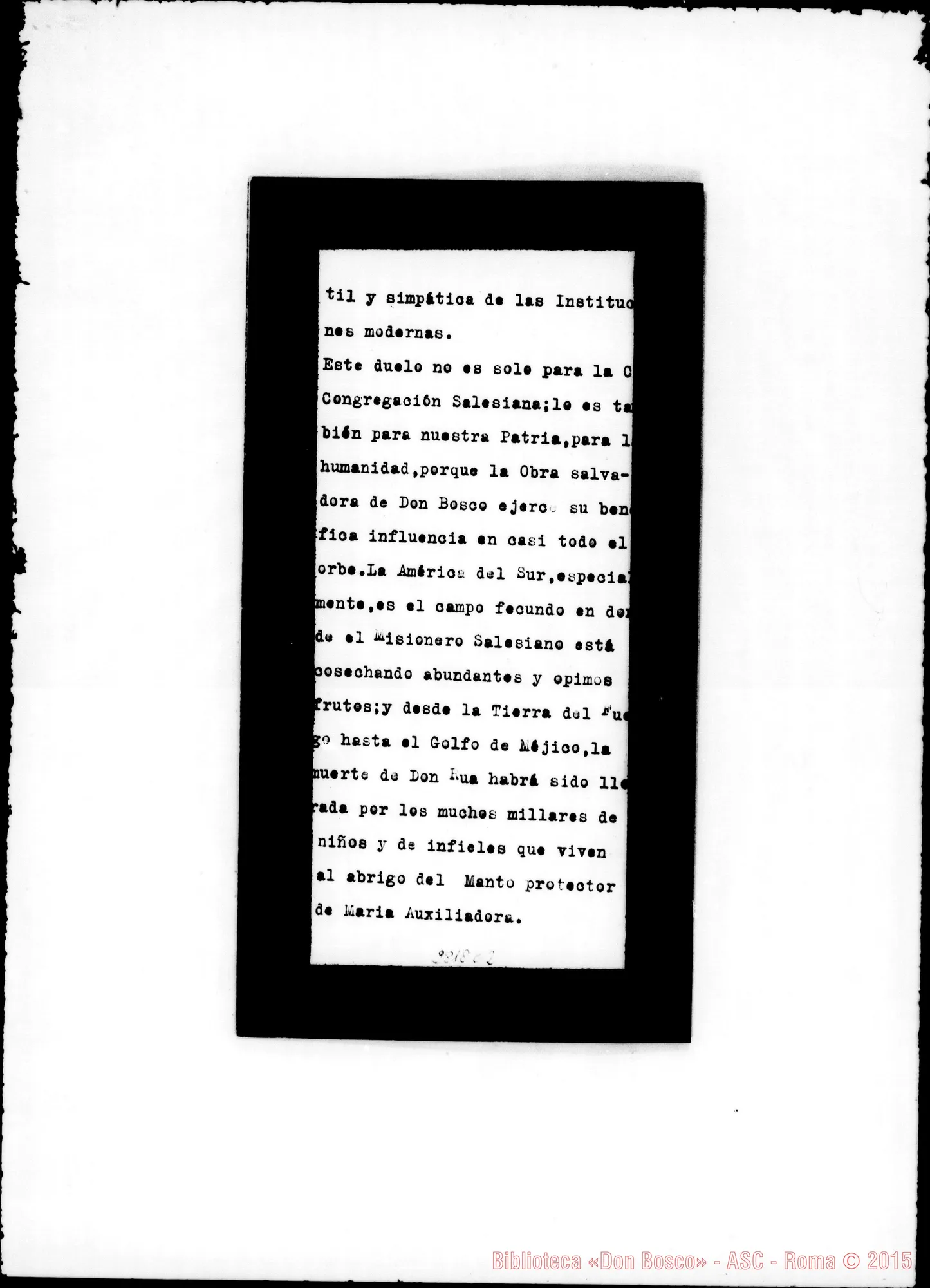 Fotogramma C 2 — Quito (Equatore). Mariano Aguilera