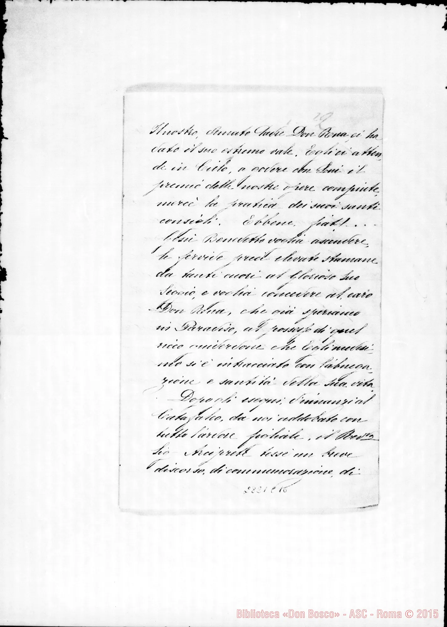 Fotogramma C 10 — Cavaglià: Suor Luigina Mortara, FMA