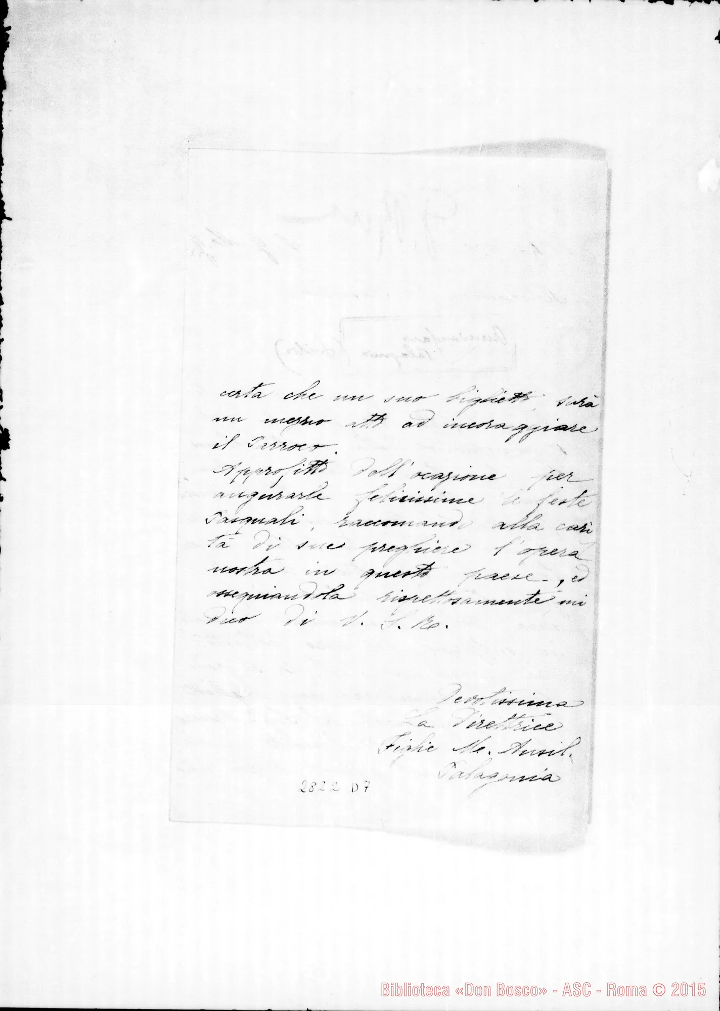 Fotogramma D 7 — Palagonia neiranniversario: Suor Senati Angiolina, FMA