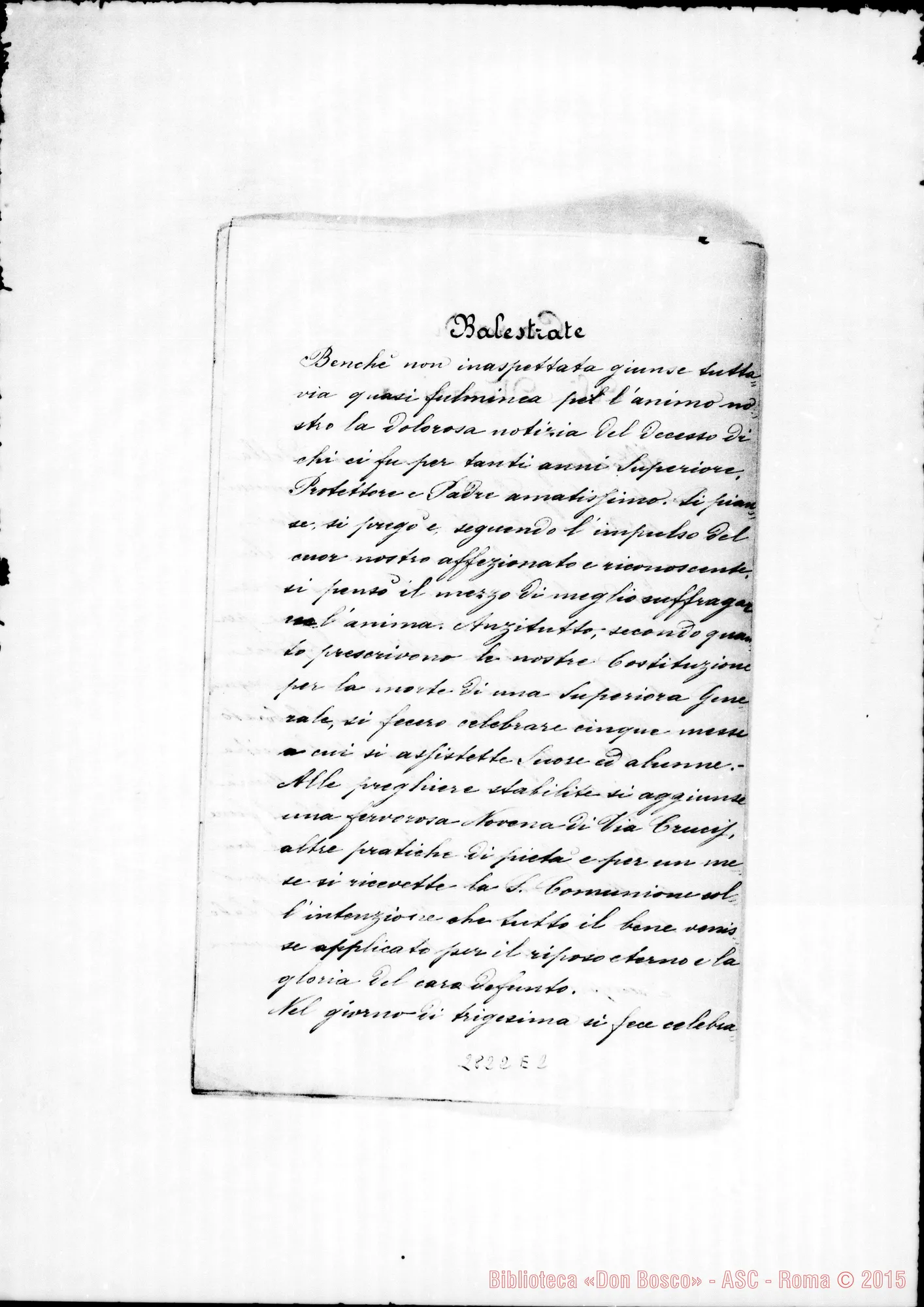 Fotogramma E 2 — Sicilia: Funerali fatti in Sicilia nelle Case delle FMA