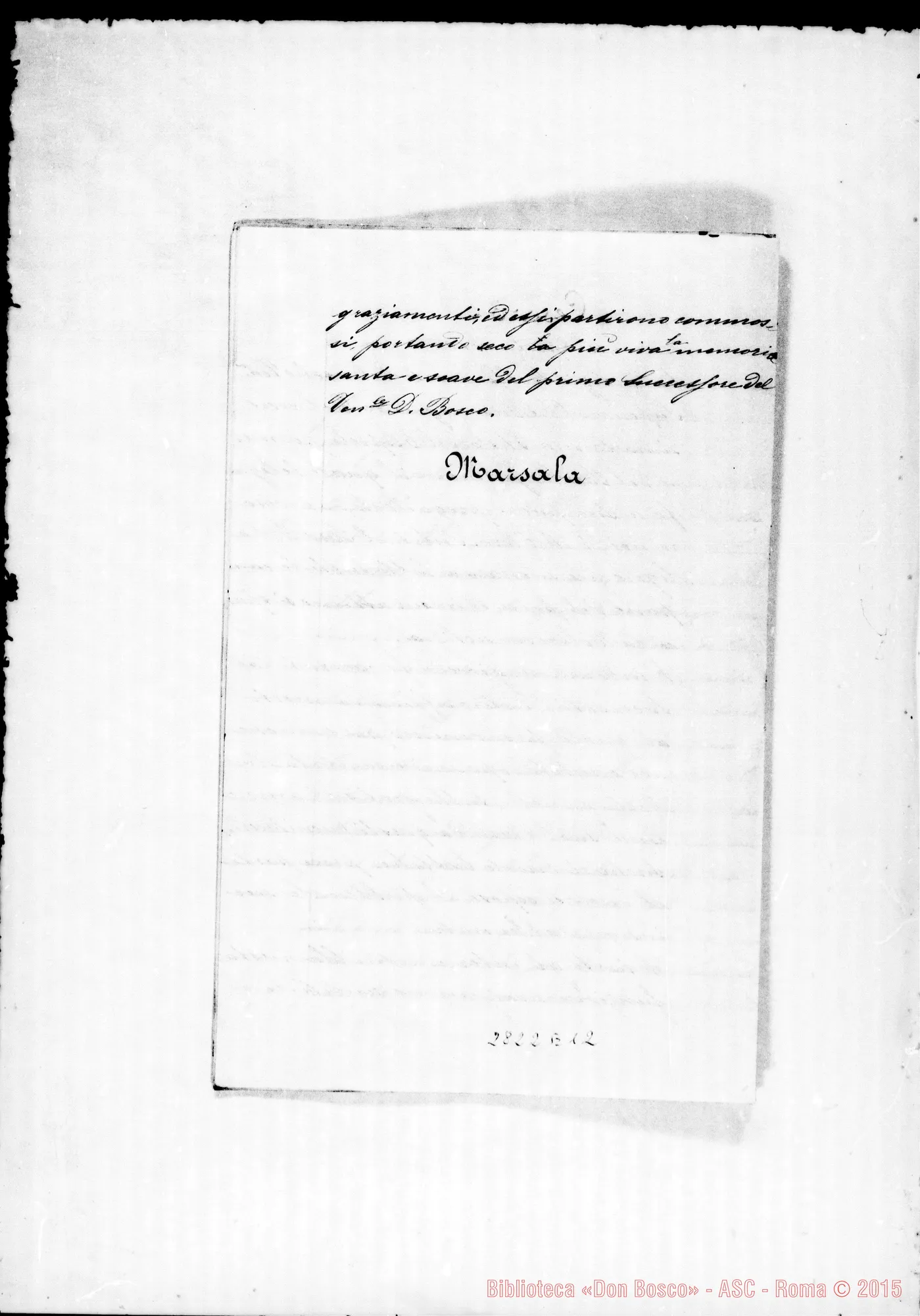 Fotogramma E 12 — Sicilia: Funerali fatti in Sicilia nelle Case delle FMA