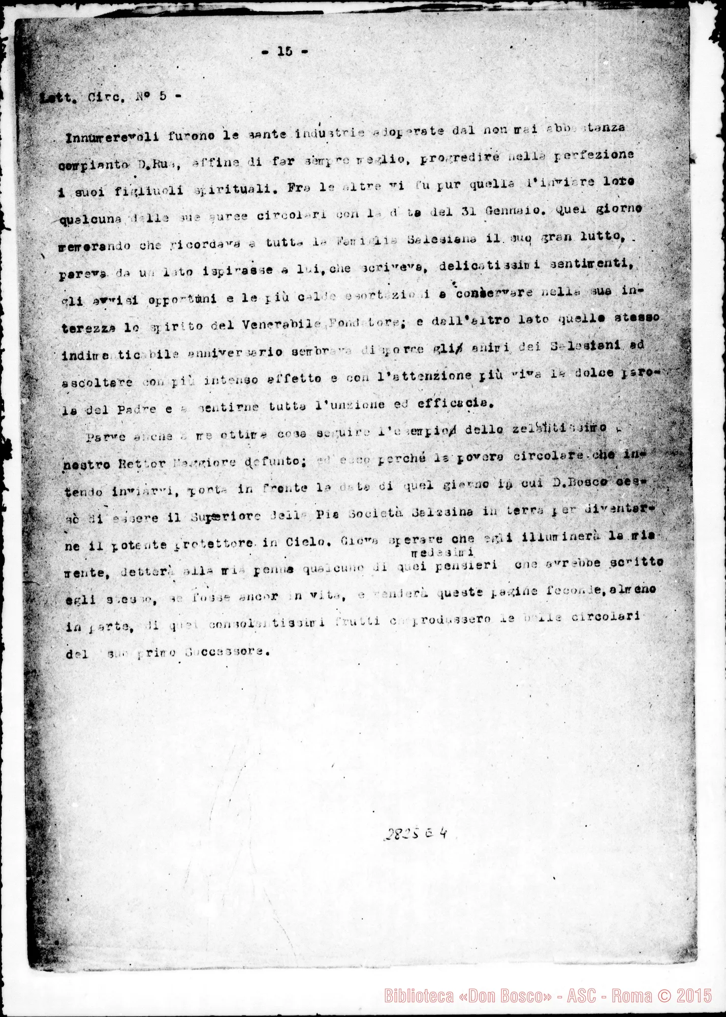 Fotogramma E 4 — Spigolatura dalle lettere di D. Albera