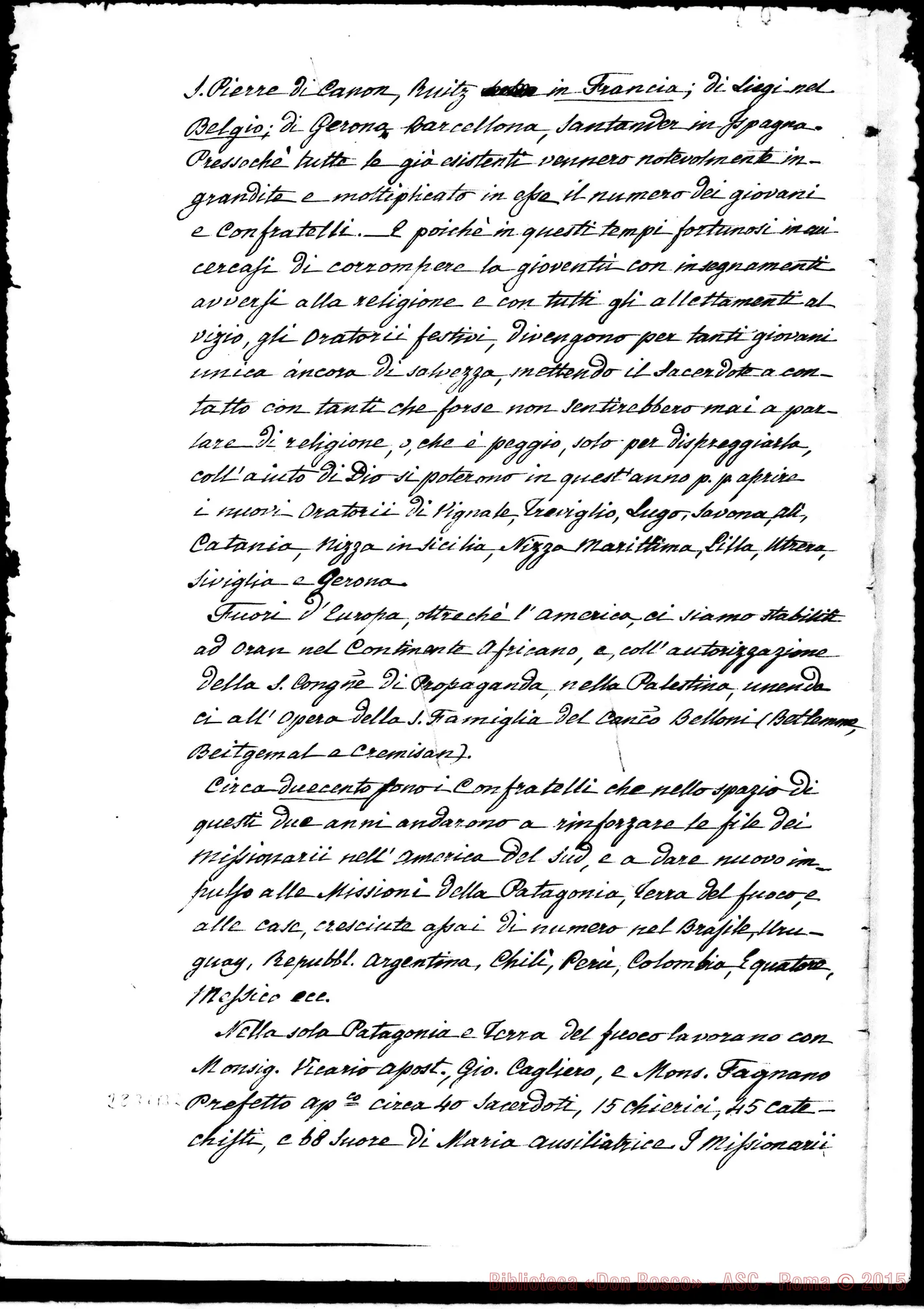 Fotogramma B 2 — Berto Gioachino, SDB: Notizie su D. Rua