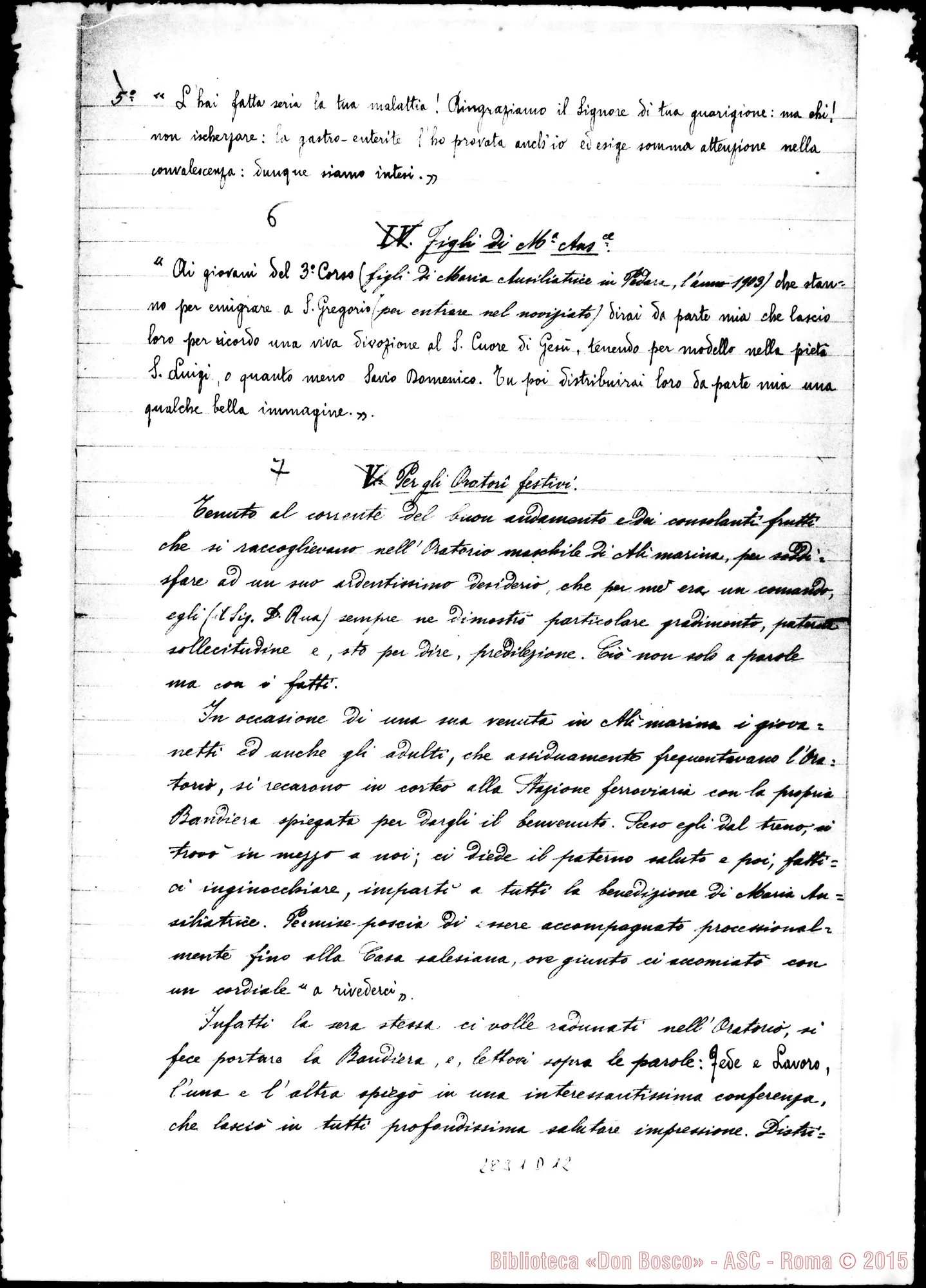 Fotogramma D 12 — Bielli Alberto, sac.: Testimonianza su D. Bosco