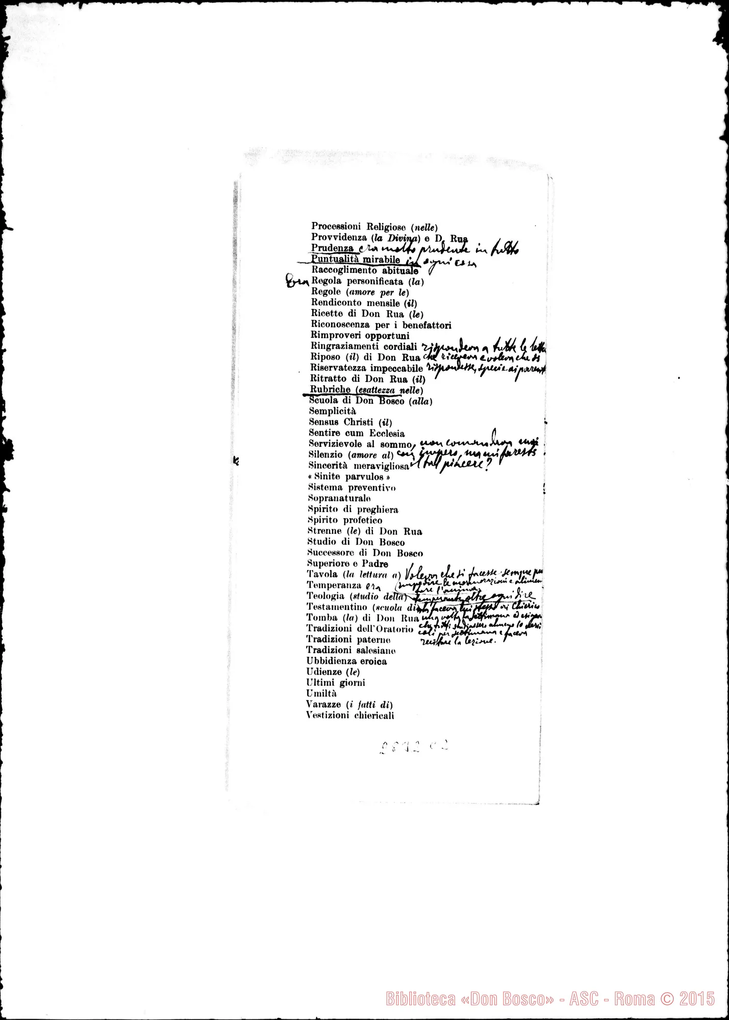 Fotogramma C 2 — Borgatello Maggiorino: Risposta al questionario stampato