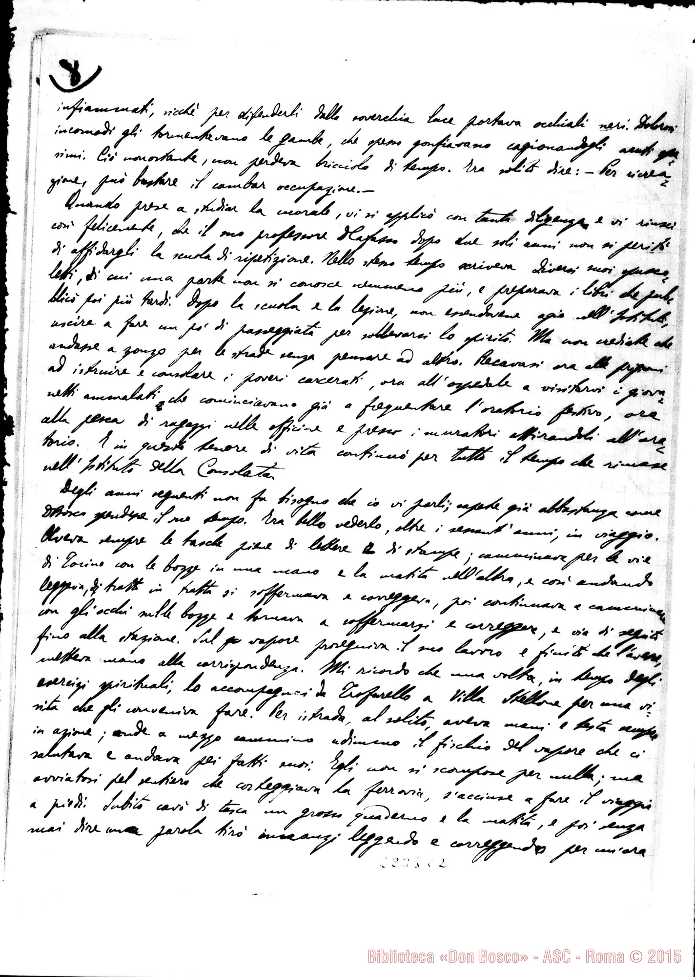 Fotogramma C 2 — Ceria Eugenio, SDB: Parole di D. Rua nella visita al noviziato di Foglizzo (11-14 maggio 1892)