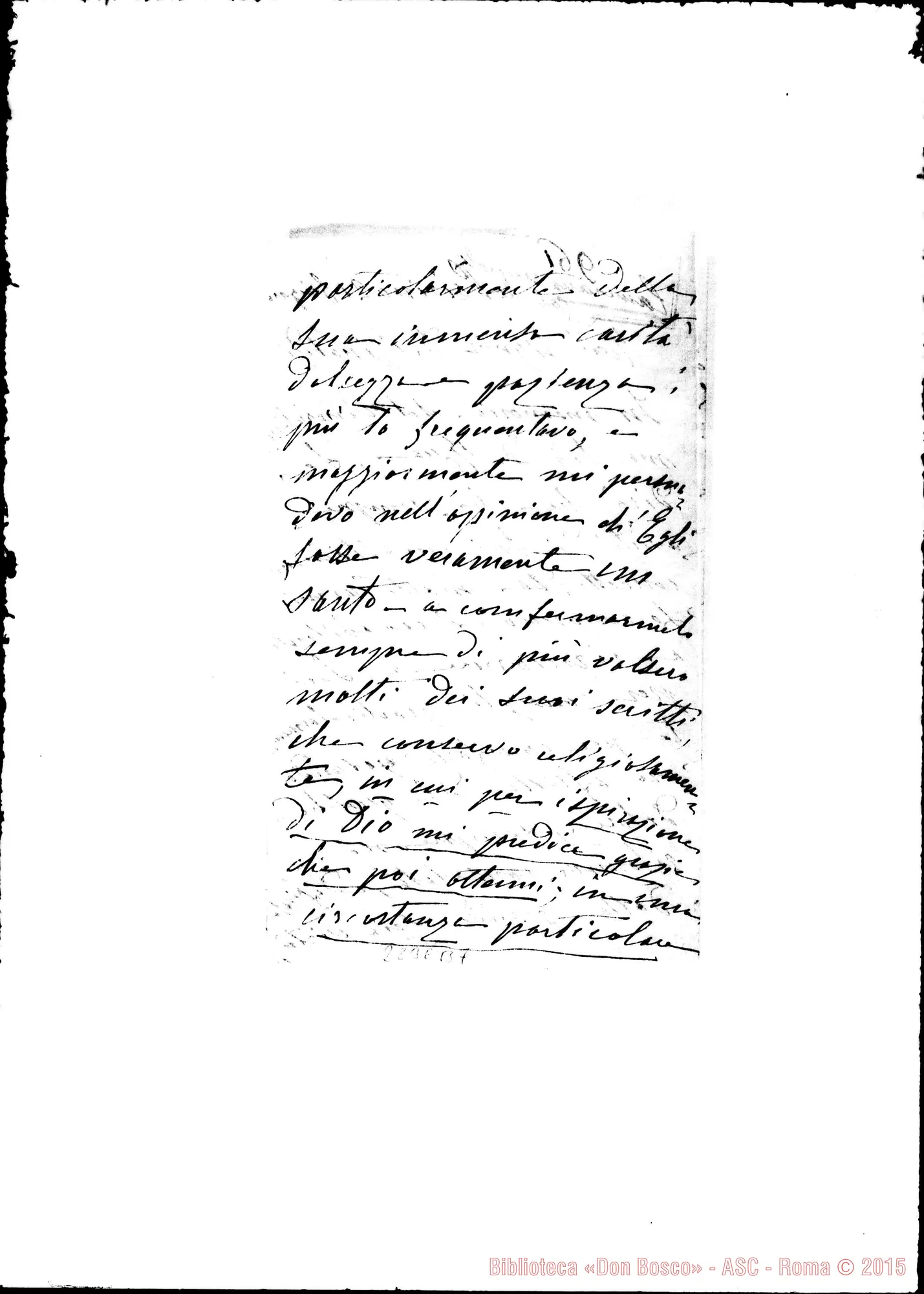 Fotogramma B 7 — Collino Camerana Angiola: Lettera A Don Rinaldi. Poirino, 21-06