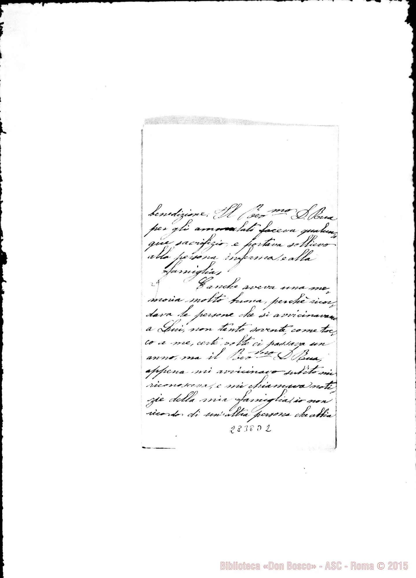 Fotogramma D 2 — De Stefanis Ernestina: Lettera A D. Rinaldi. Torino, 27-09-1910