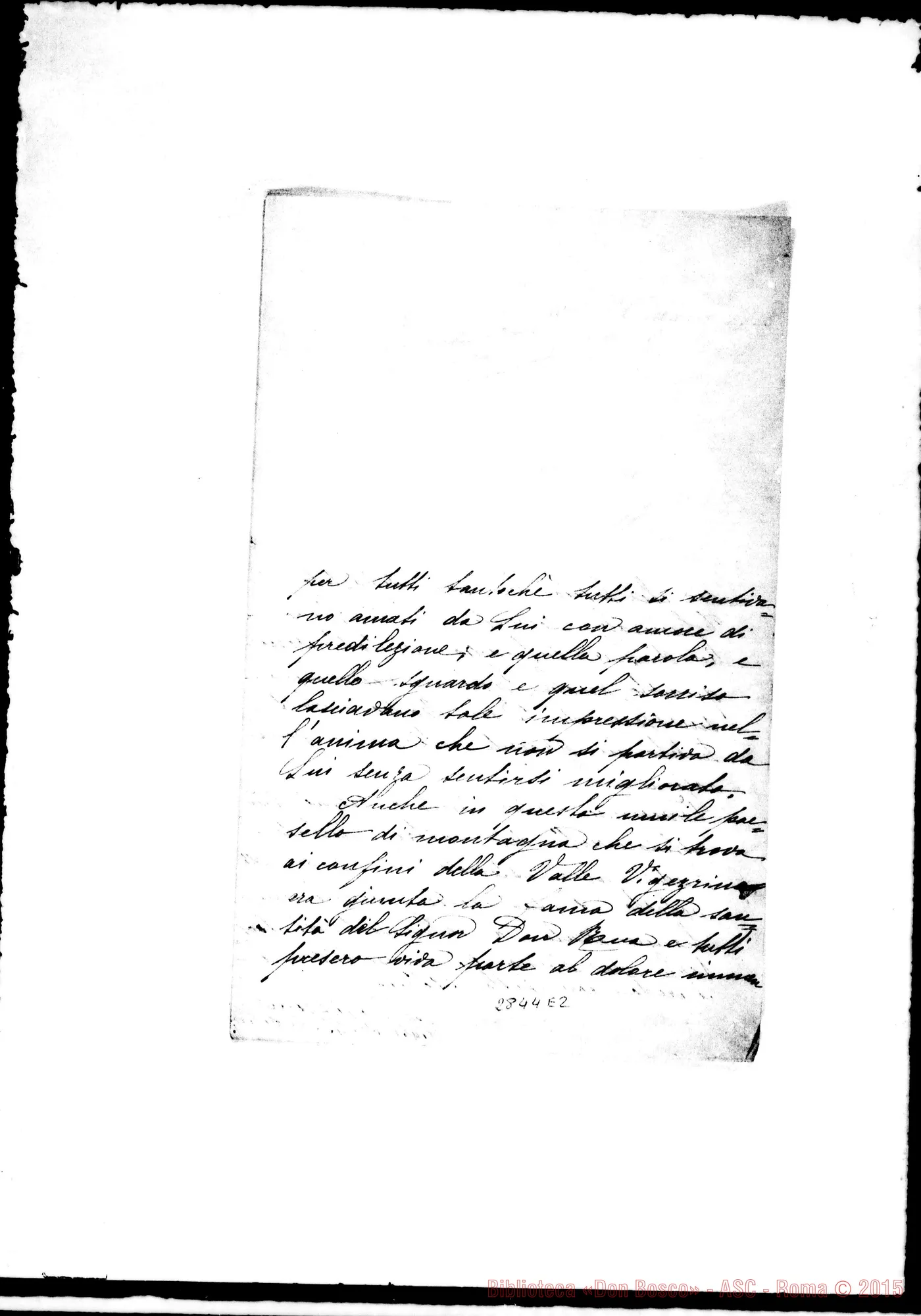 Fotogramma E 2 — FMA di Finero: Per la memoria di D. Rua
