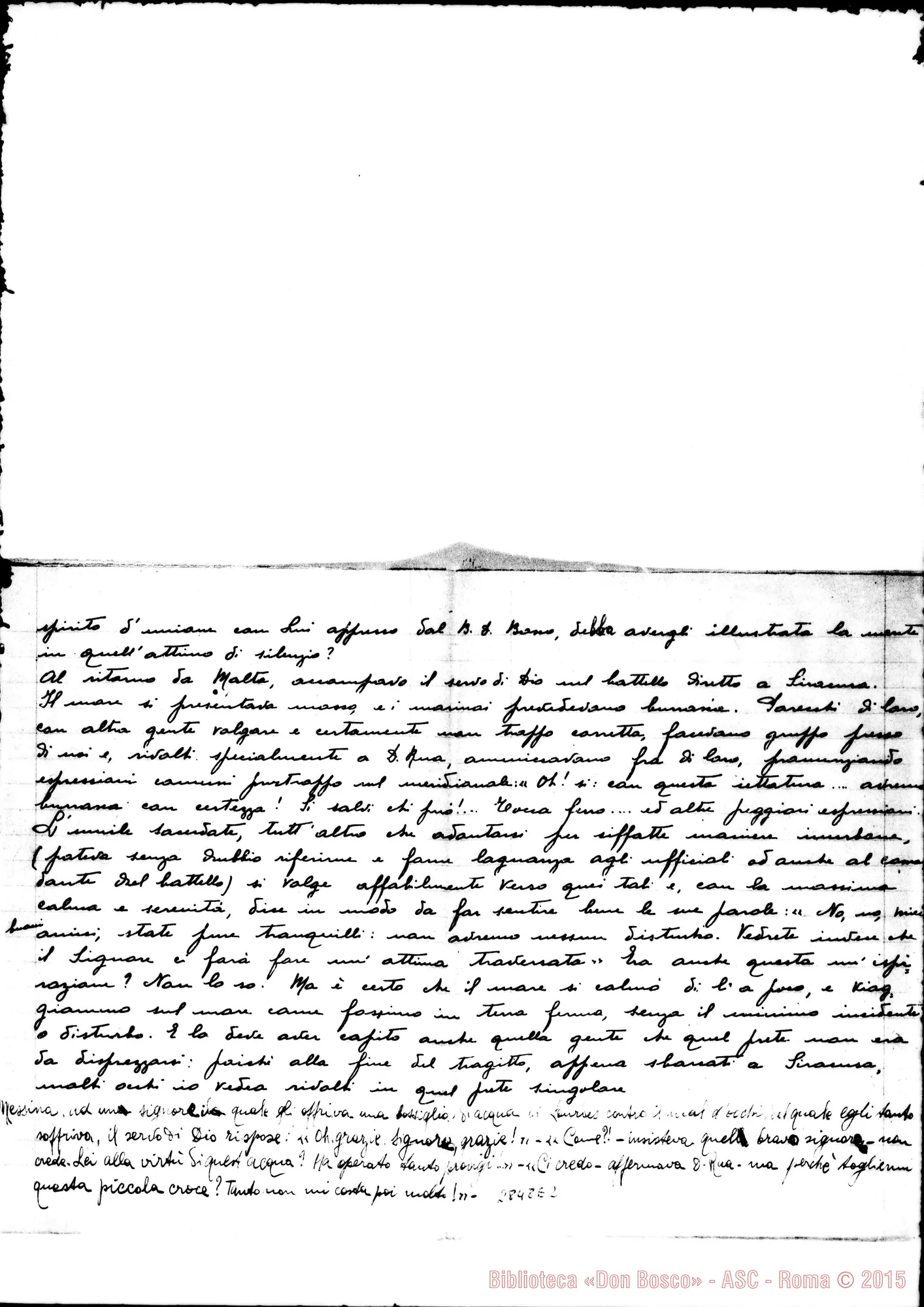 Fotogramma E 2 — Lovisolo Angelo, SDB: Memorie su D. Rua