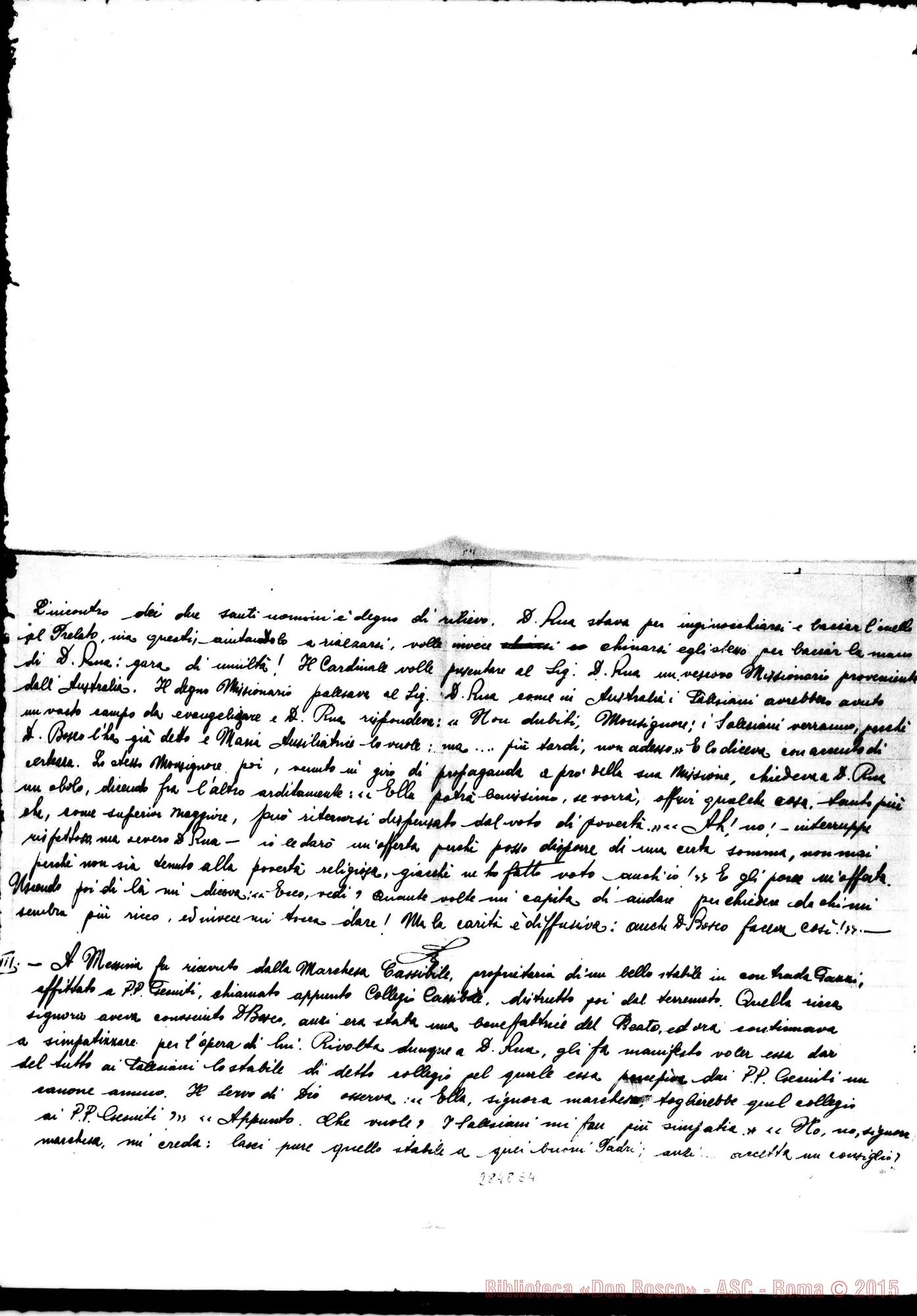 Fotogramma E 4 — Lovisolo Angelo, SDB: Memorie su D. Rua