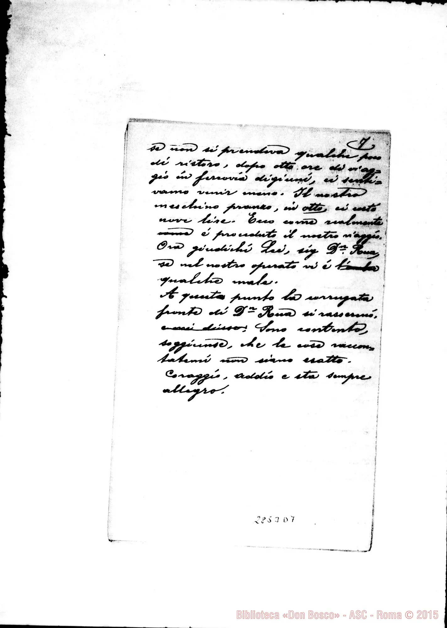 Fotogramma D 7 — Pavoni Teodoro, coad. SDB: Memorie su D. Rua