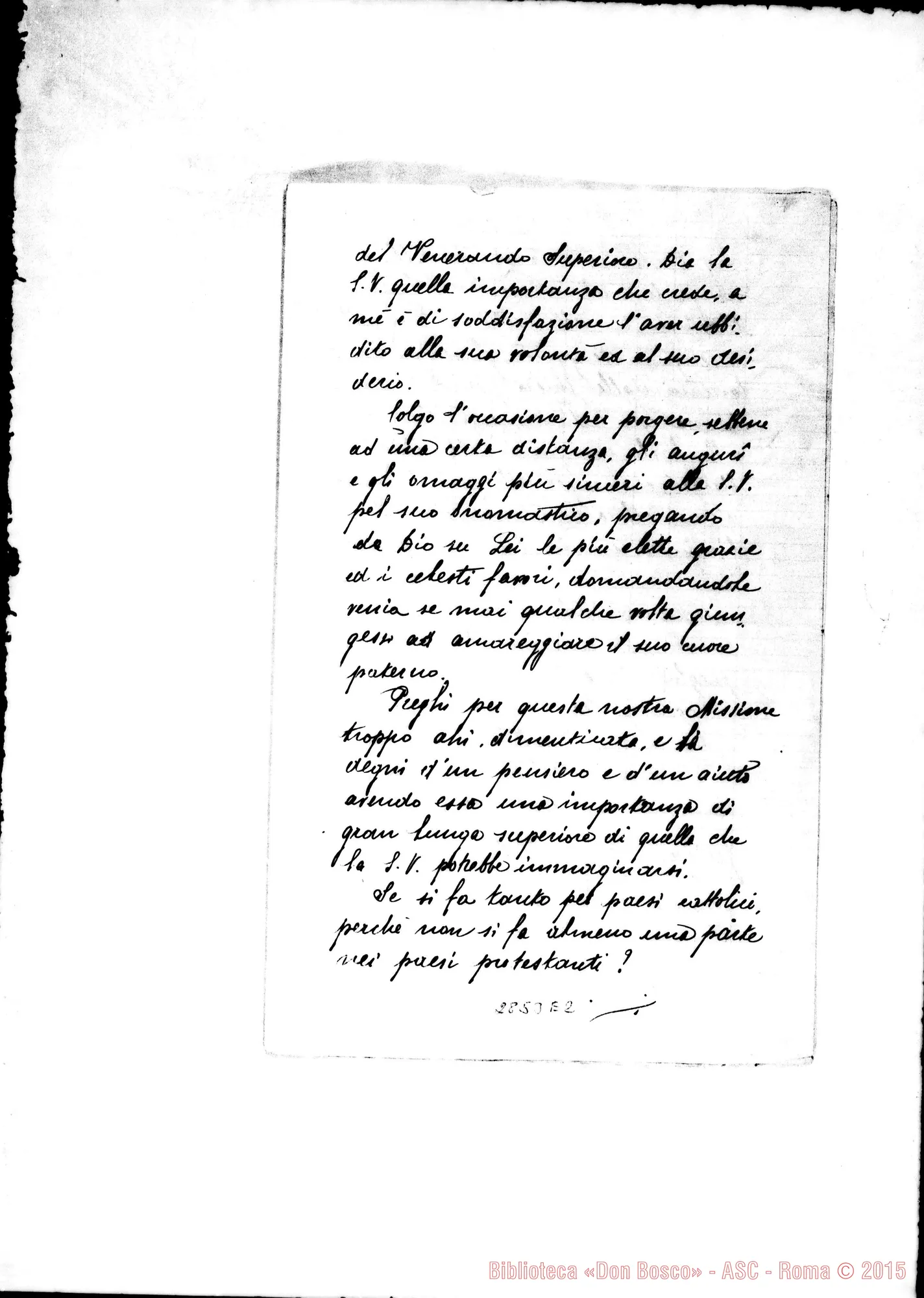Fotogramma E 2 — Pelizzaro Francesco, SDB: Per la memoria di D. Rua