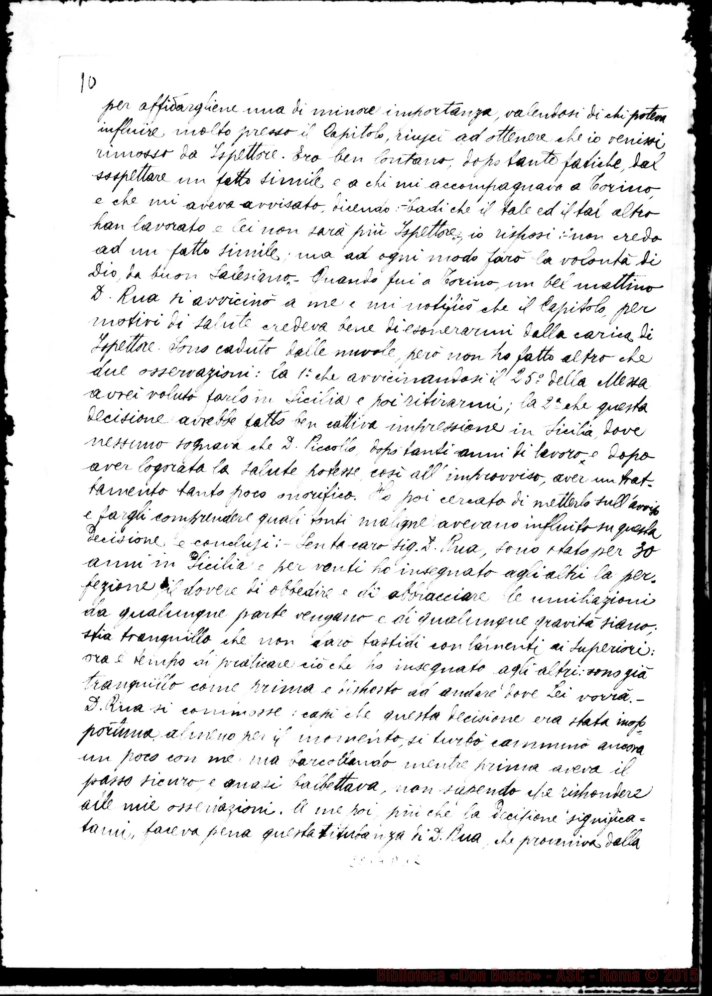 Fotogramma D 12 — AD. Amadei: Relazione su D. Rua