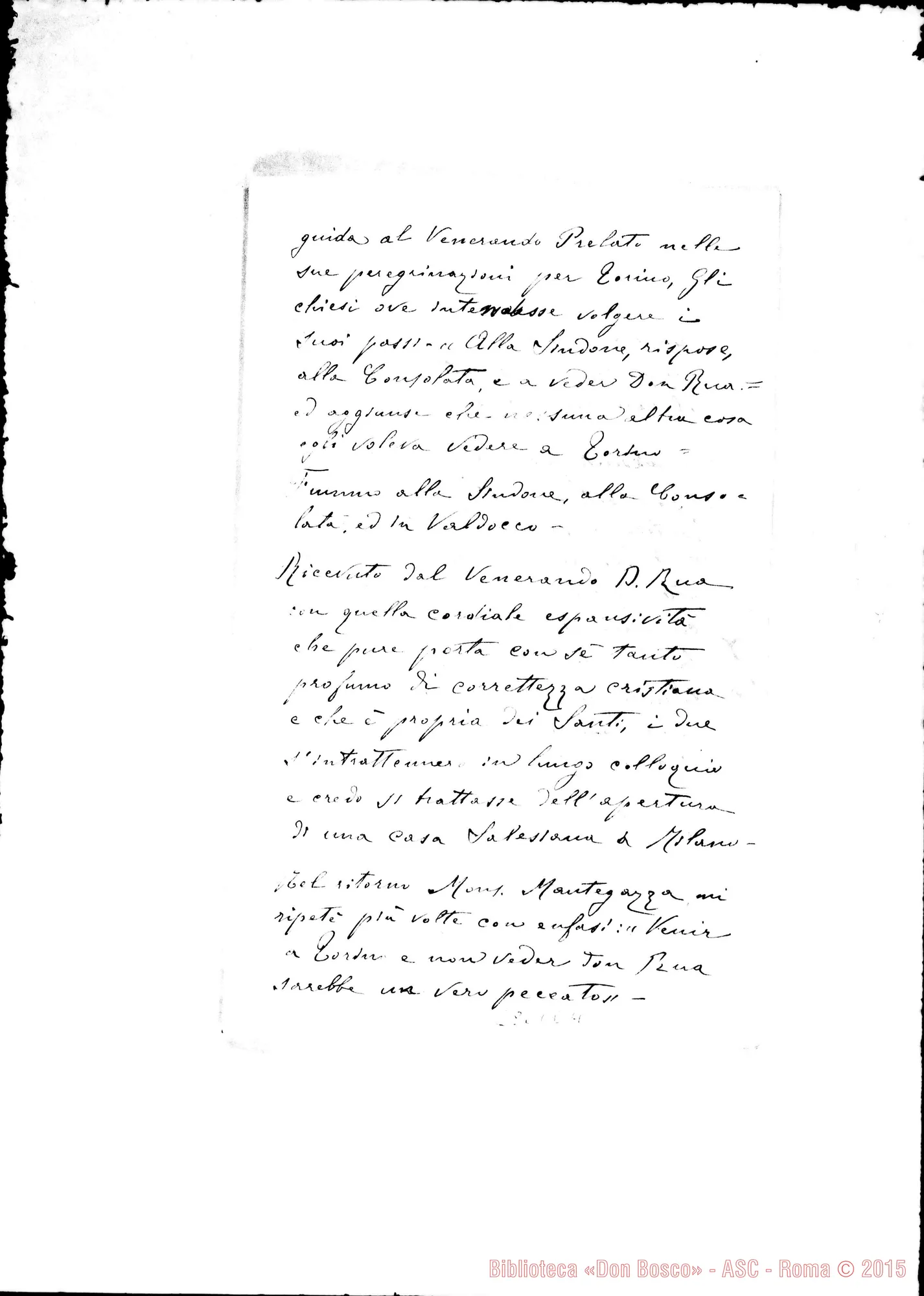 Fotogramma E 4 — Lettera A D. Albera. Settimo Vittone, 20-06-1914