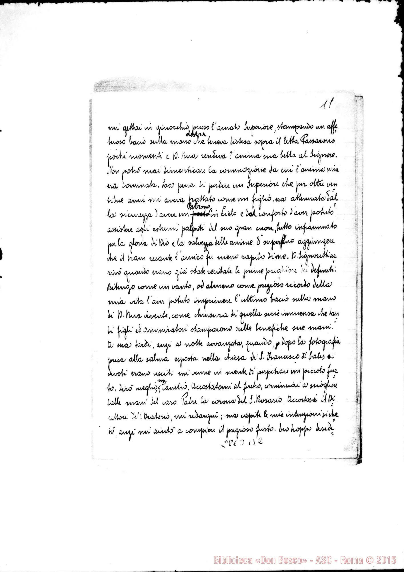 Fotogramma B 2 — Appunti di ricordi personali