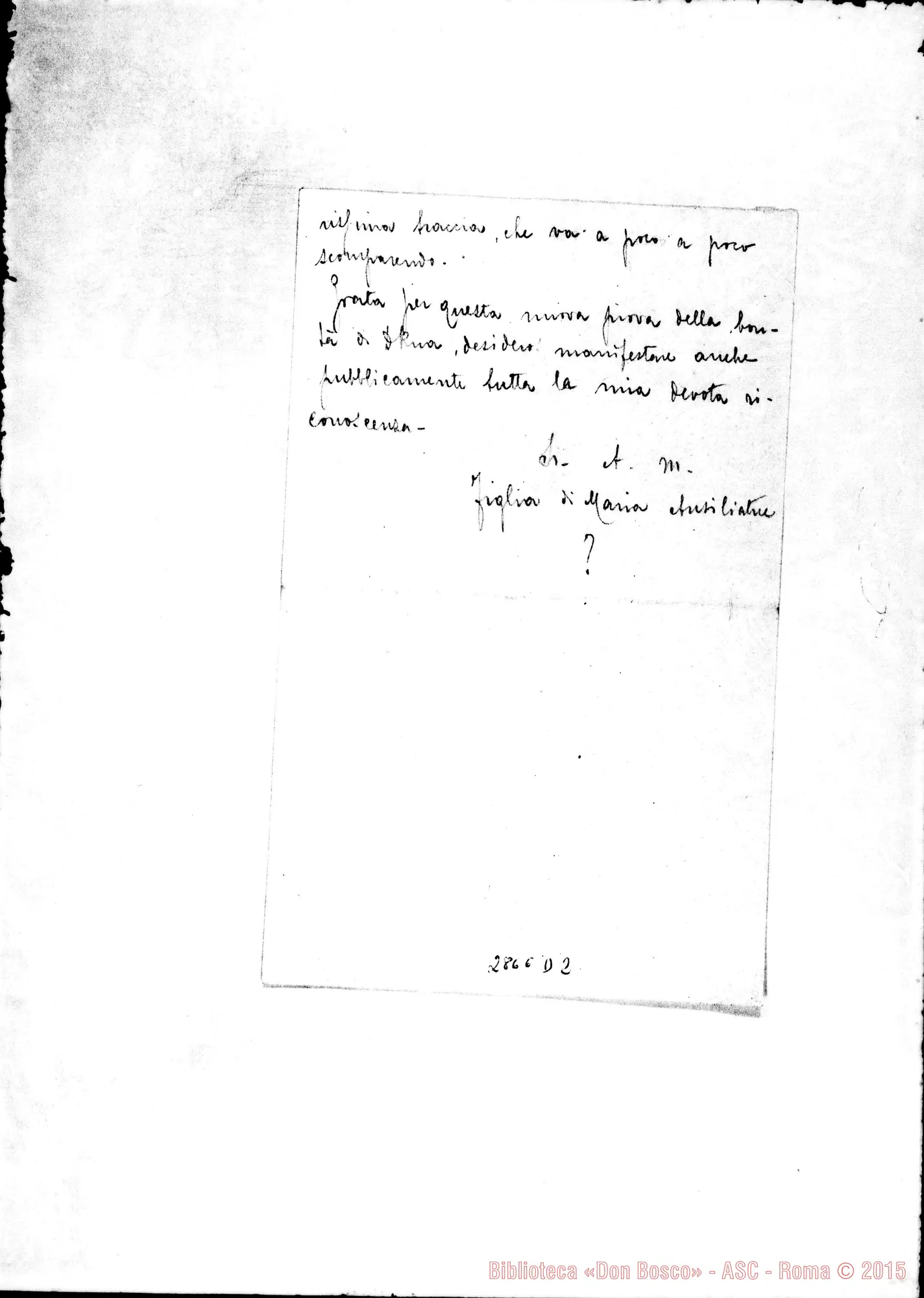 Fotogramma D 2 — Anonime: A.M., FMA : Vespaio sulla guancia