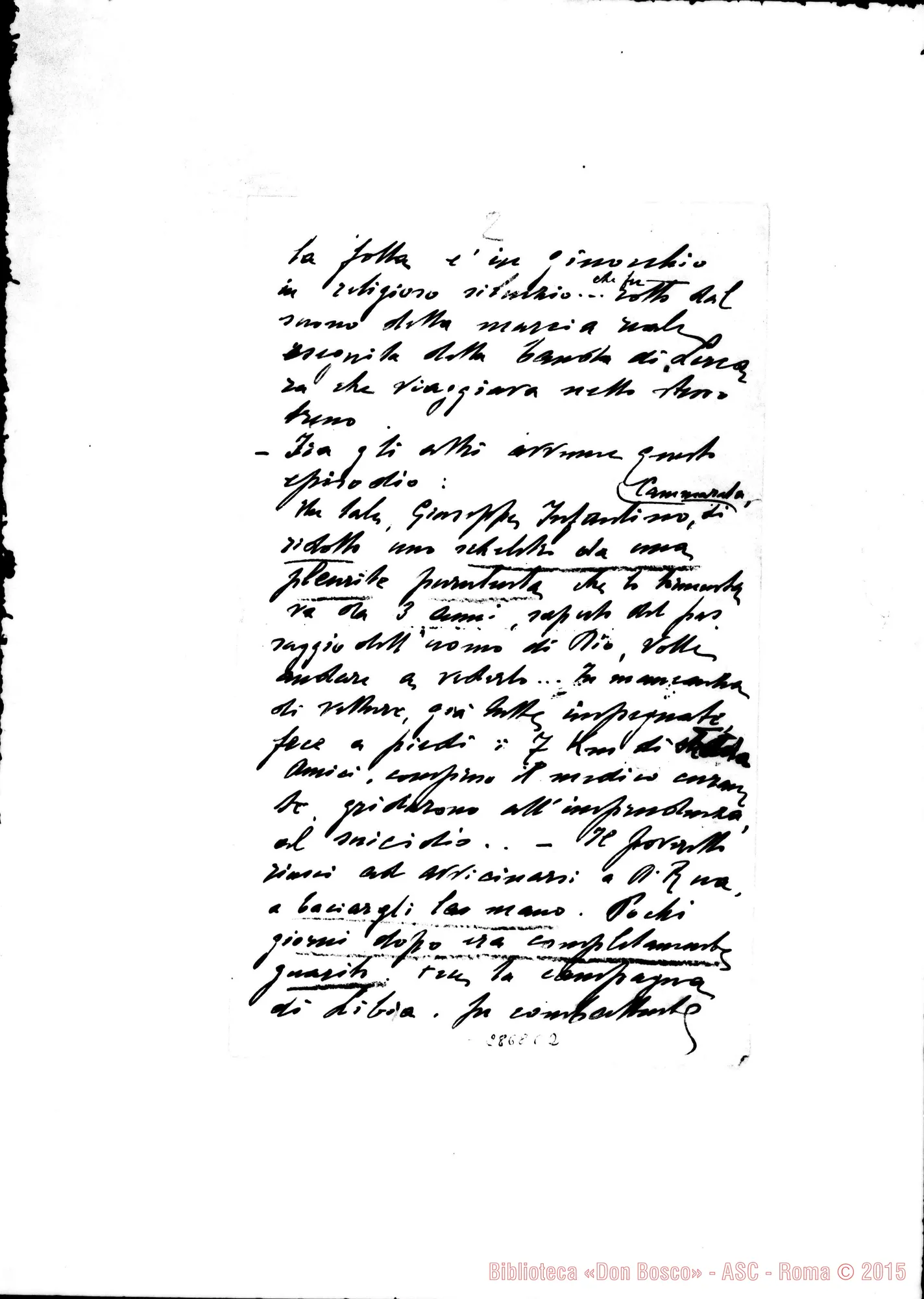 Fotogramma C 2 — Relazione della grazia
