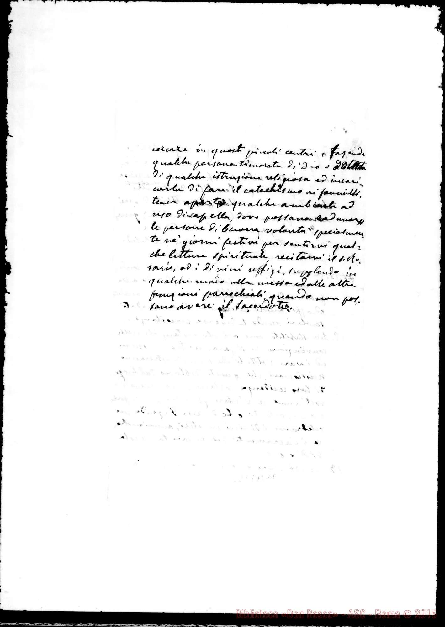 Fotogramma B 11 — Missioni: Progetto per provvedere alle vaste estensioni del Brasile
