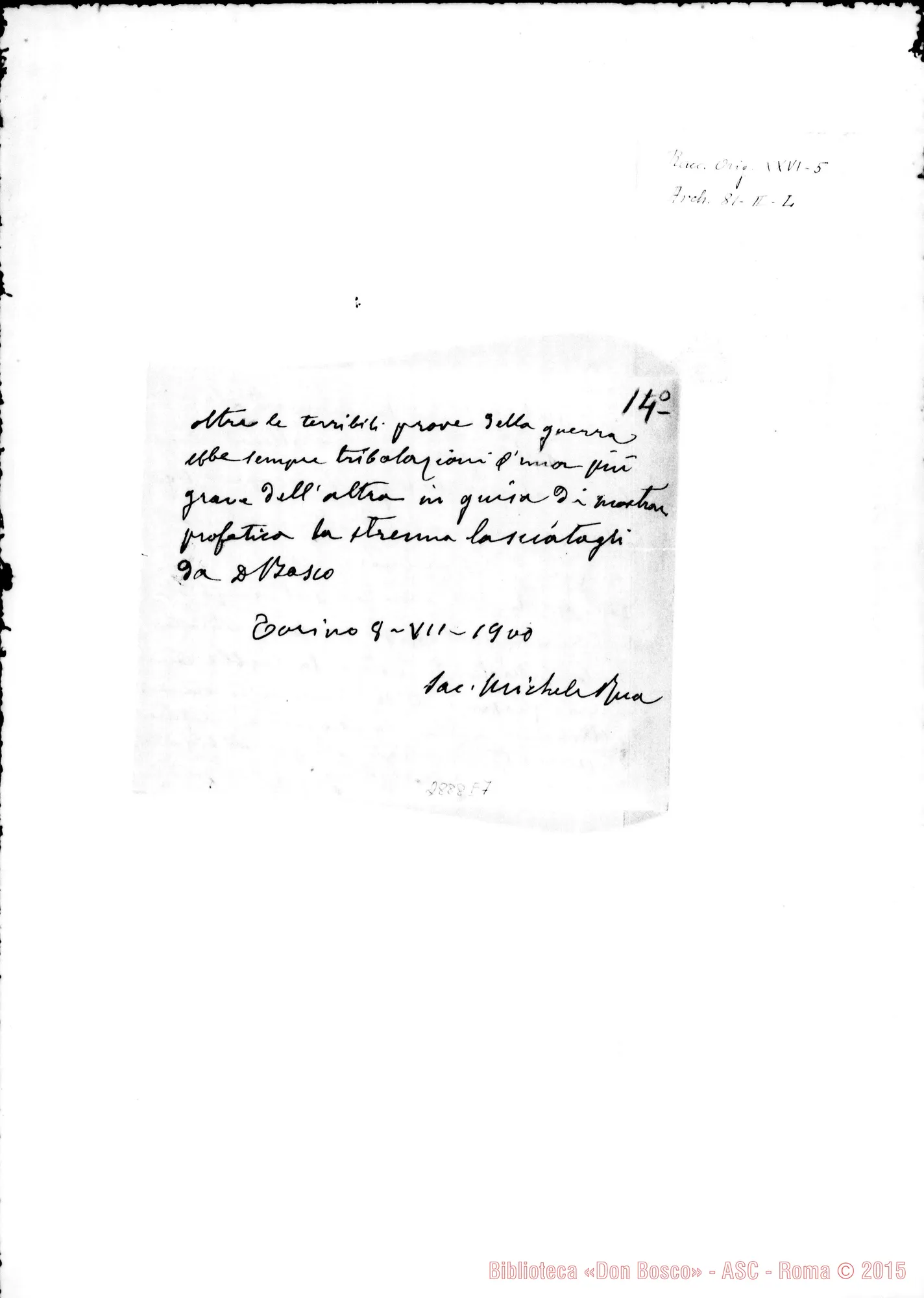 Fotogramma E 7 — La Strenna dell’anno 1861 E la guerra in Cremona