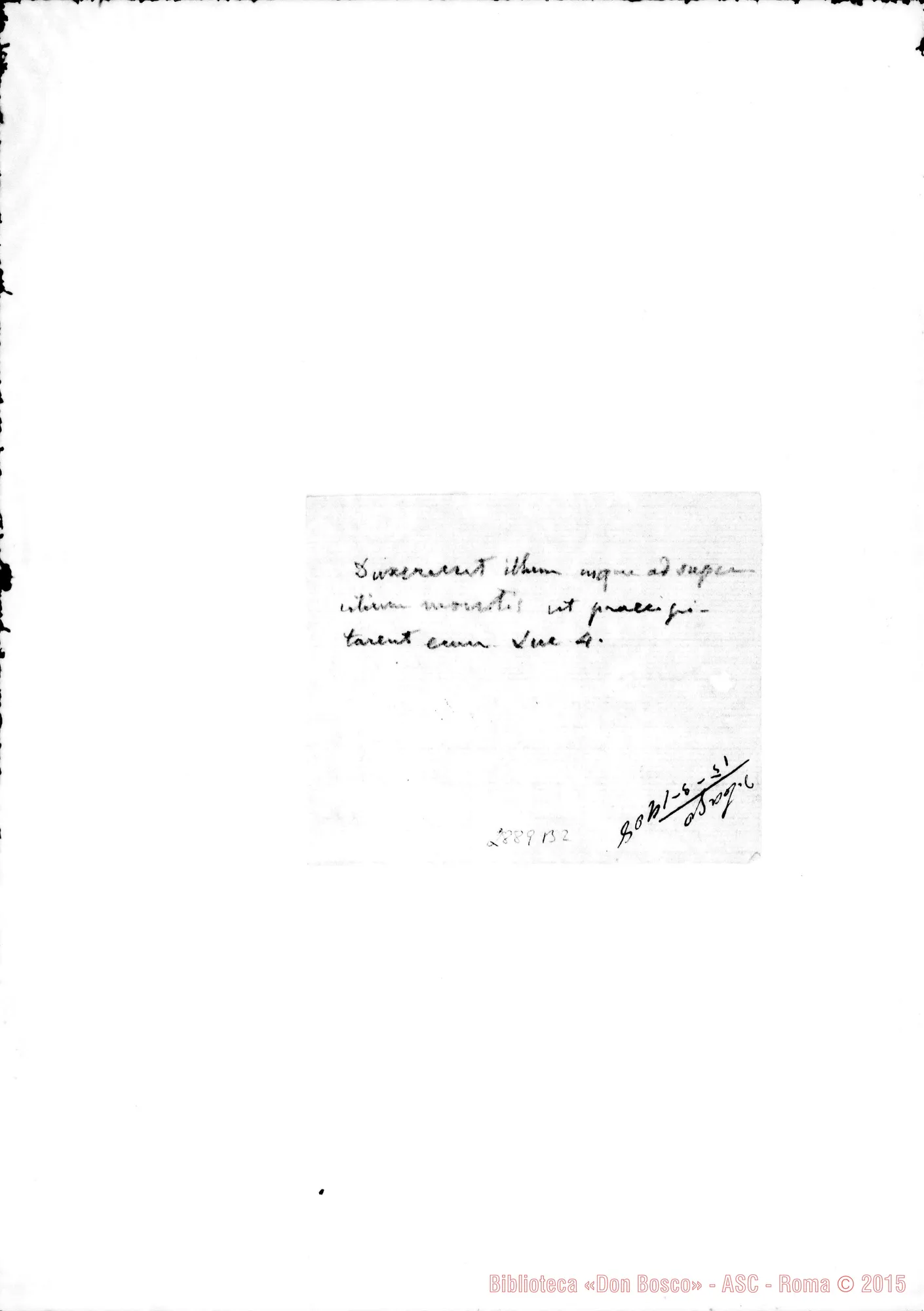 Fotogramma B 2 — Appunti vari